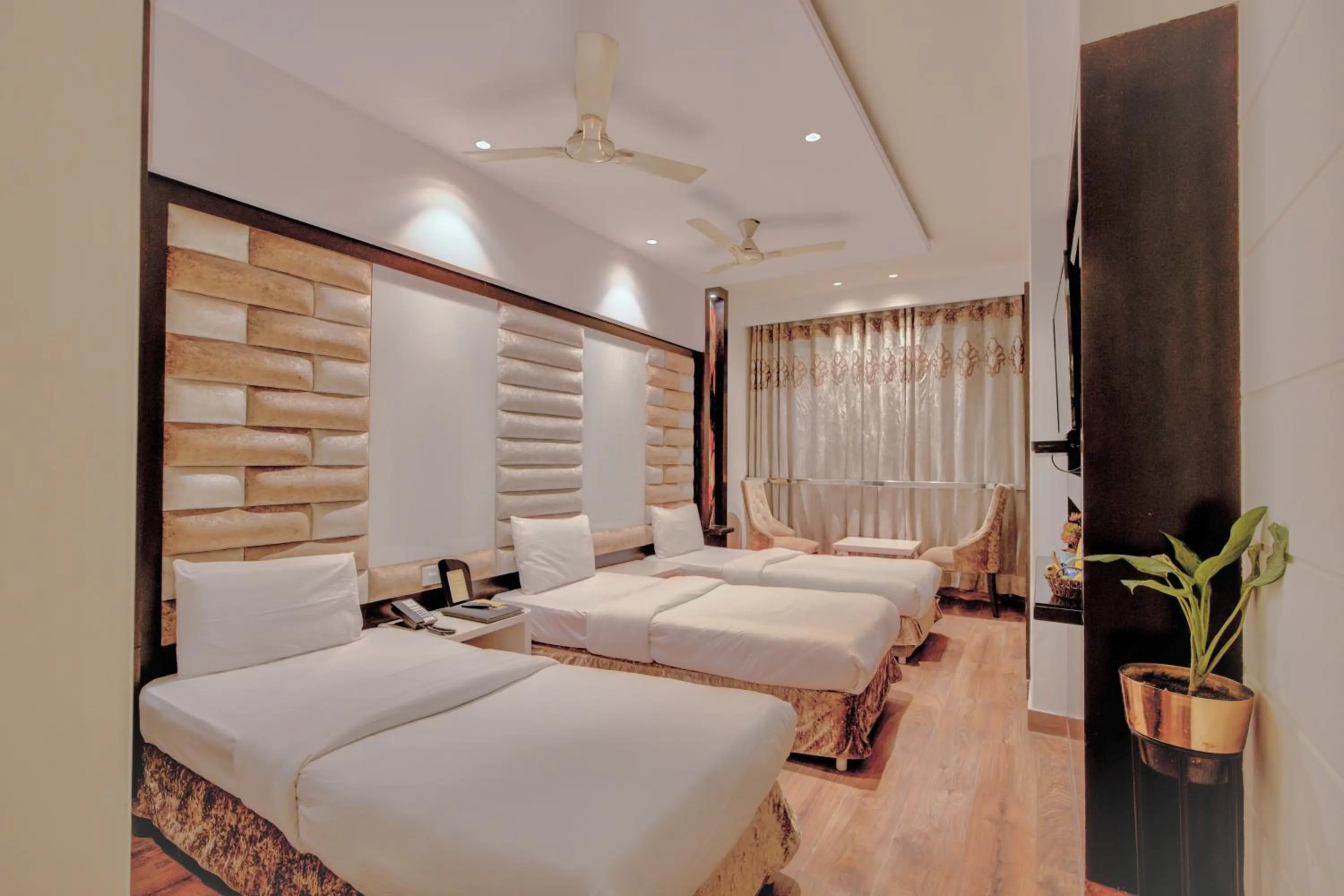 Bedroom in THE SINGH EMPIRE,New Delhi City Centre