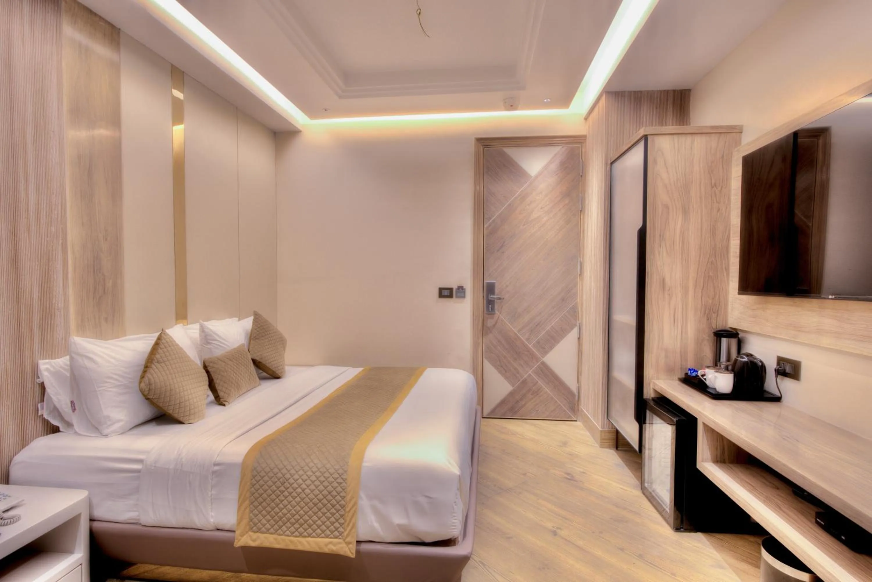 Bedroom in THE SINGH EMPIRE,New Delhi City Centre