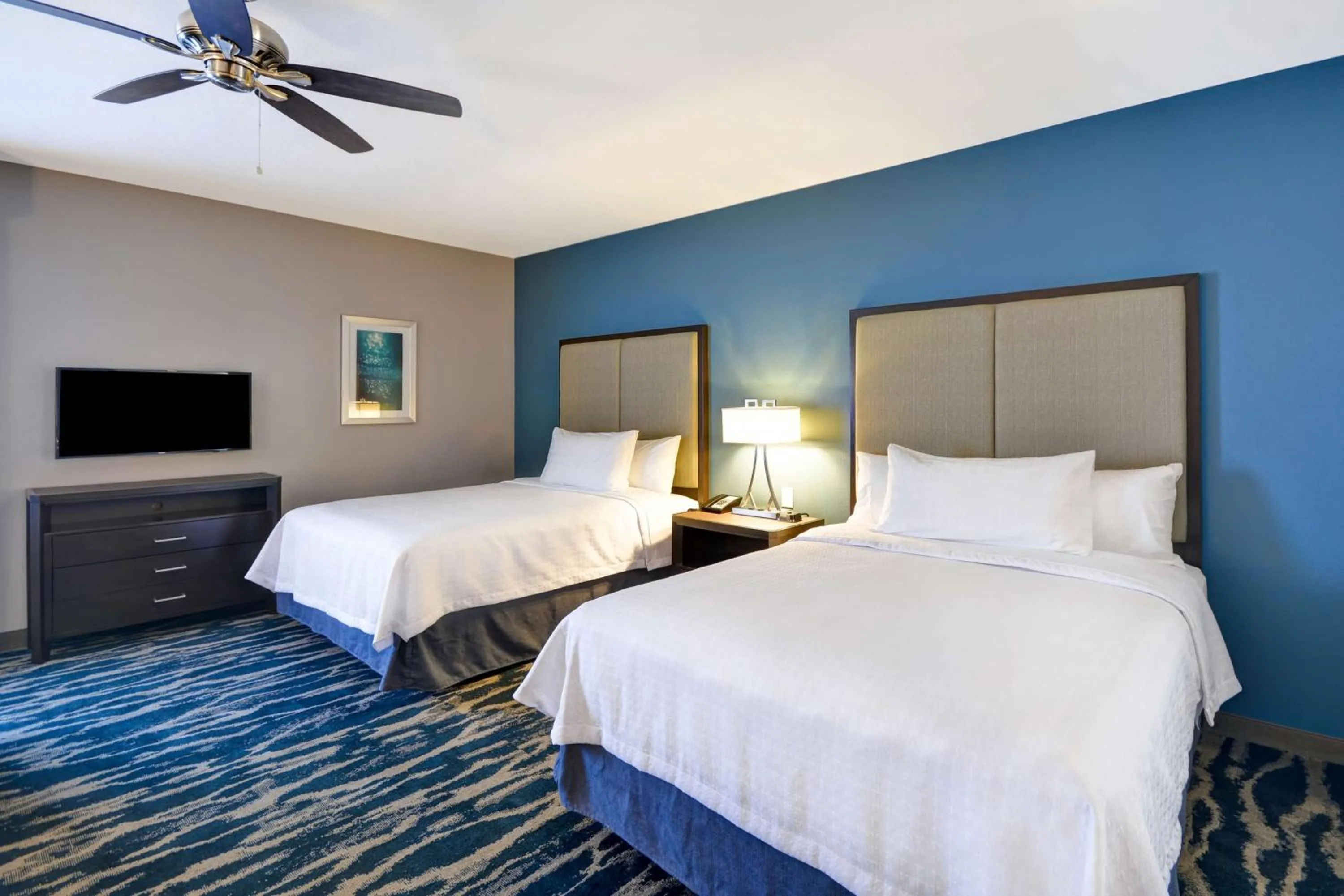 Bedroom, Bed in Homewood Suites by Hilton Conroe