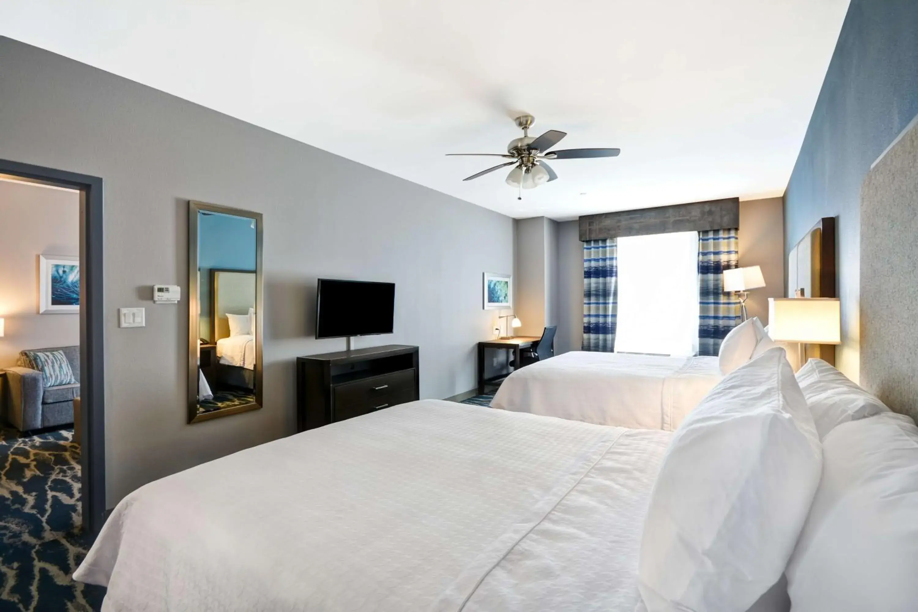 Bedroom, Bed in Homewood Suites by Hilton Conroe Bedroom, Bed in Homewood Suites by Hilton Conroe