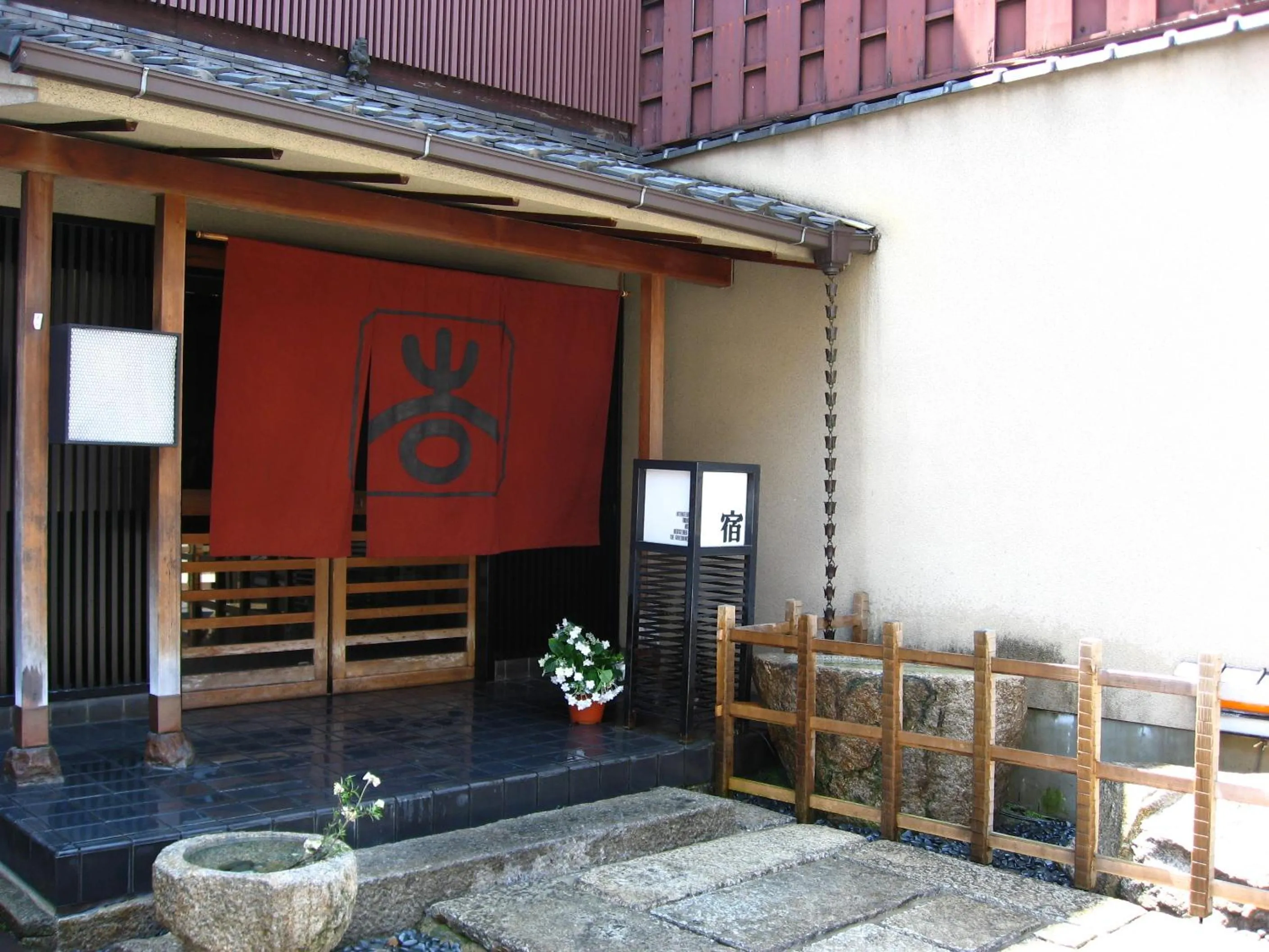 Facade/entrance in Gion Yoshiima