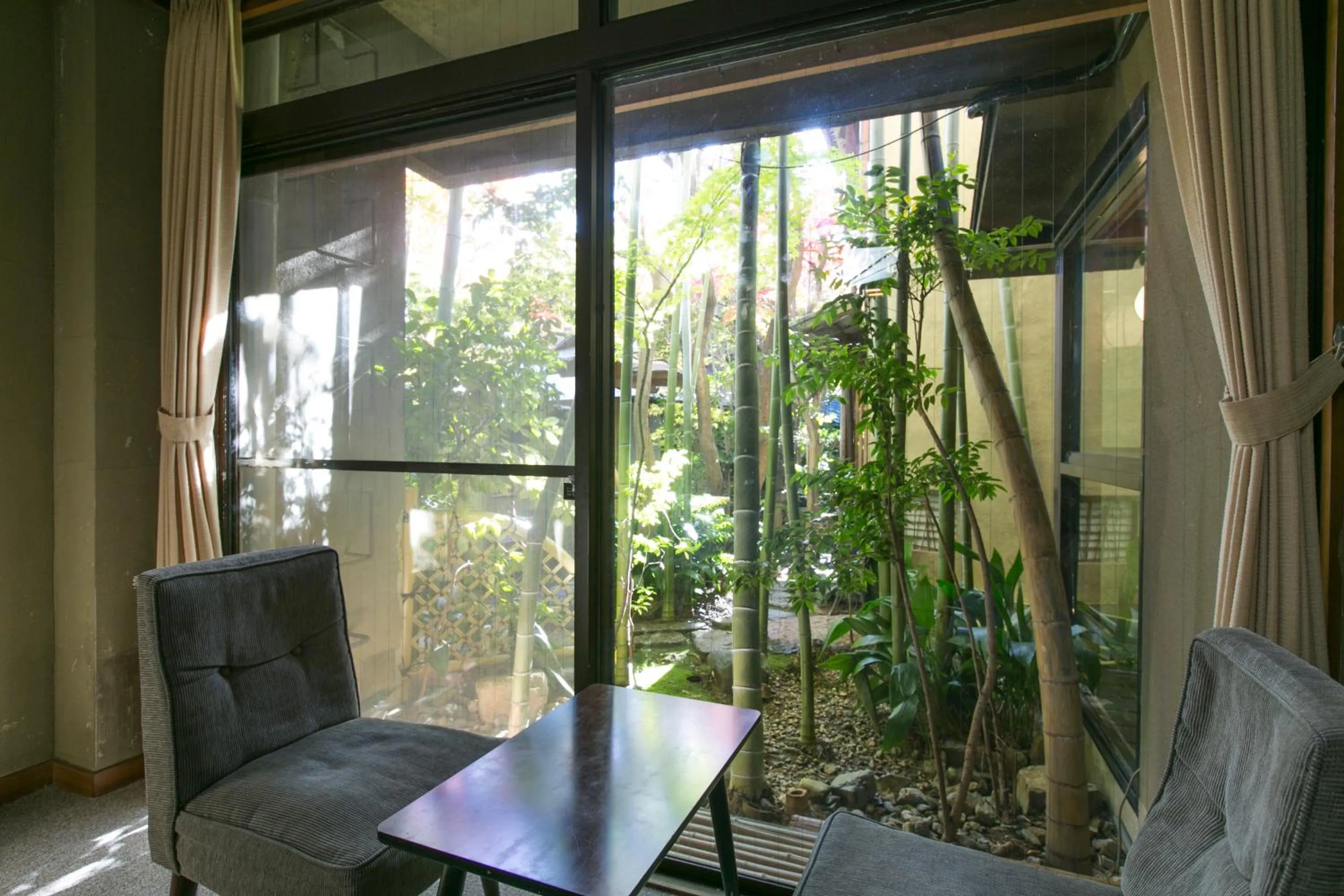 Seating area in Gion Yoshiima