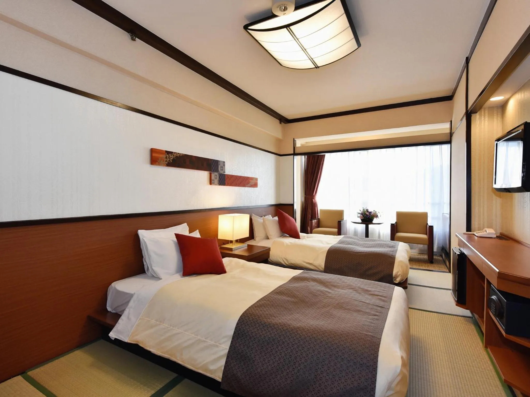 TV and multimedia, Bed in Heian No Mori Kyoto