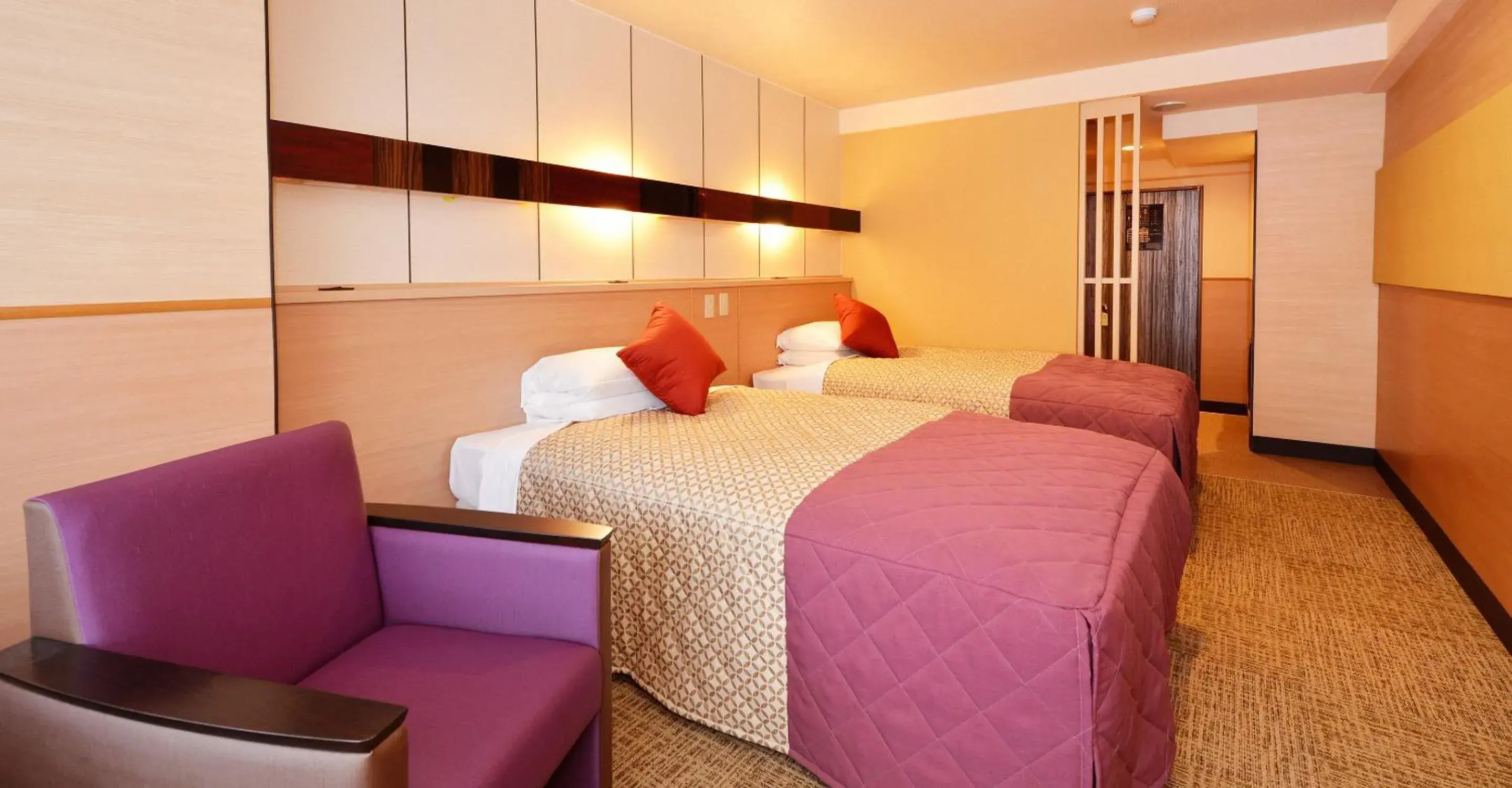 Photo of the whole room, Bed in Heian No Mori Kyoto Photo of the whole room, Bed in Heian No Mori Kyoto