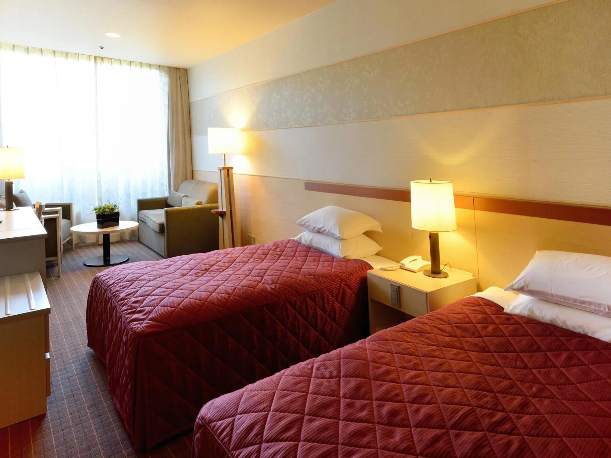 Bed in Heian No Mori Kyoto