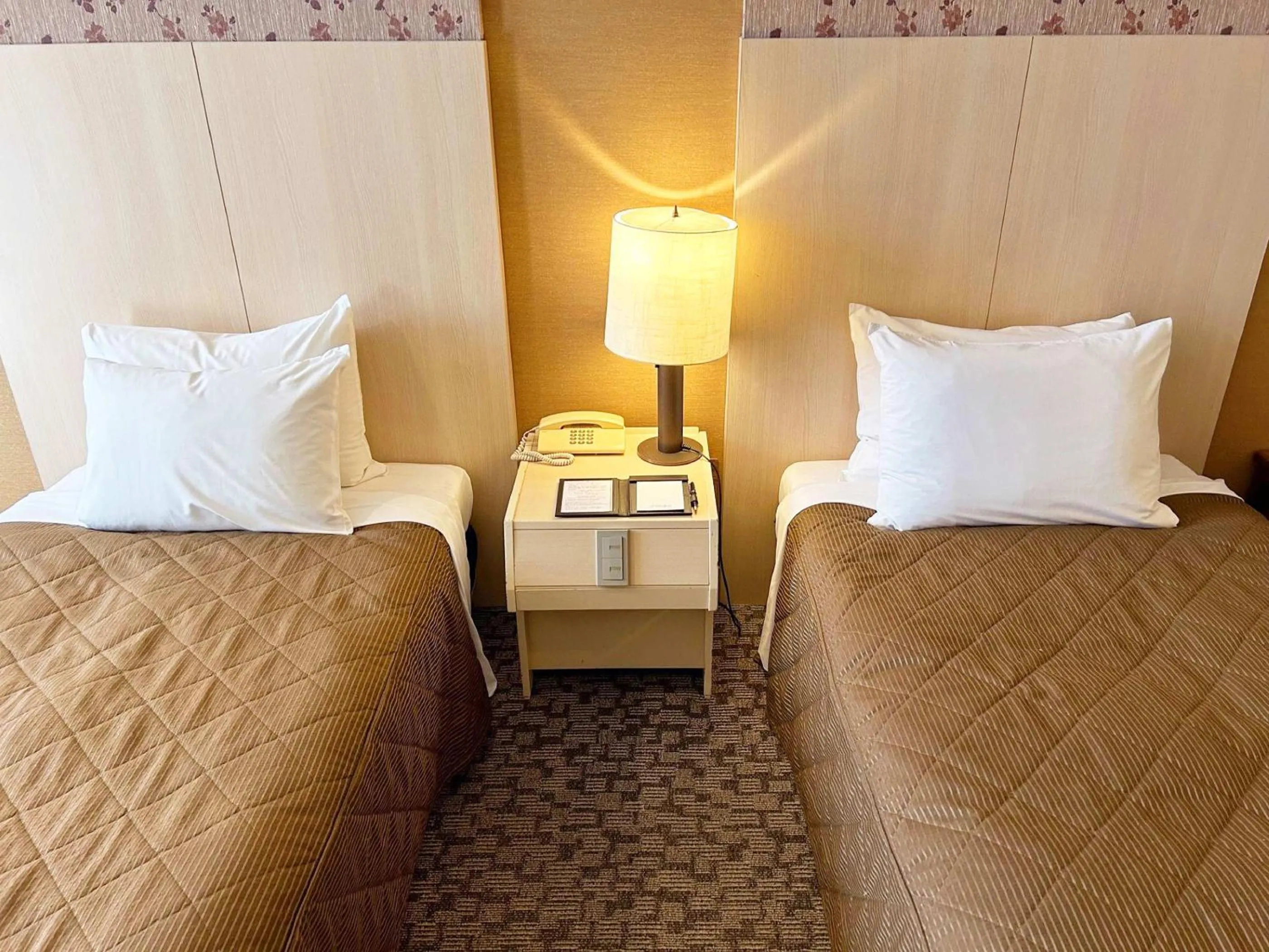 Bed in Heian No Mori Kyoto