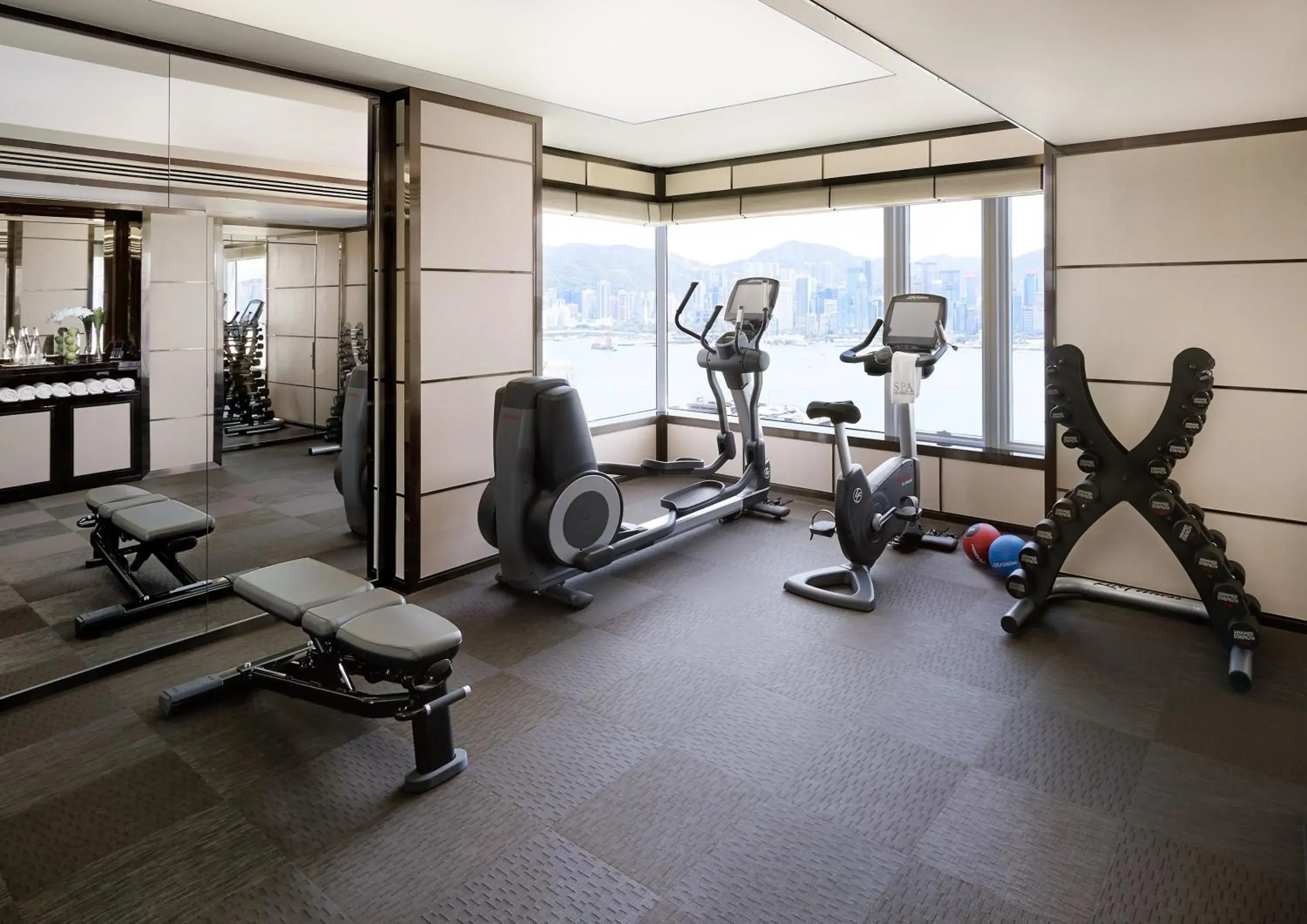 Fitness centre/facilities in The Peninsula Hong Kong Fitness centre/facilities in The Peninsula Hong Kong