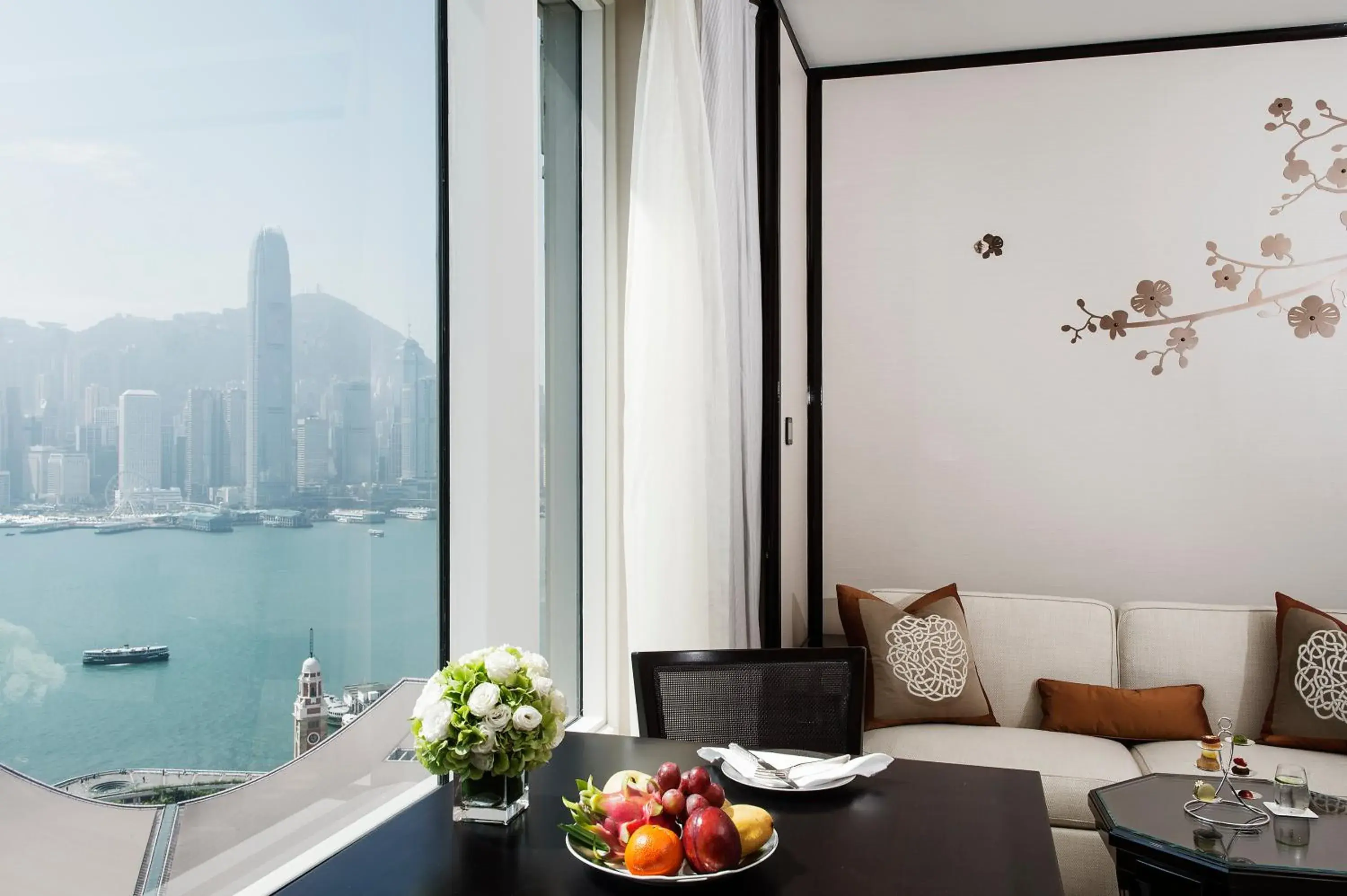 View (from property/room) in The Peninsula Hong Kong View (from property/room) in The Peninsula Hong Kong