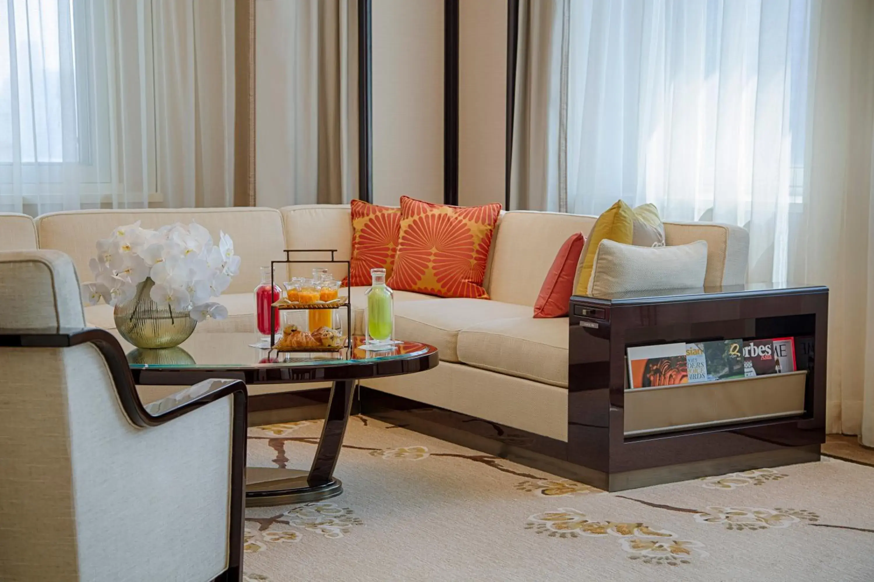 Living room in The Peninsula Hong Kong Living room in The Peninsula Hong Kong