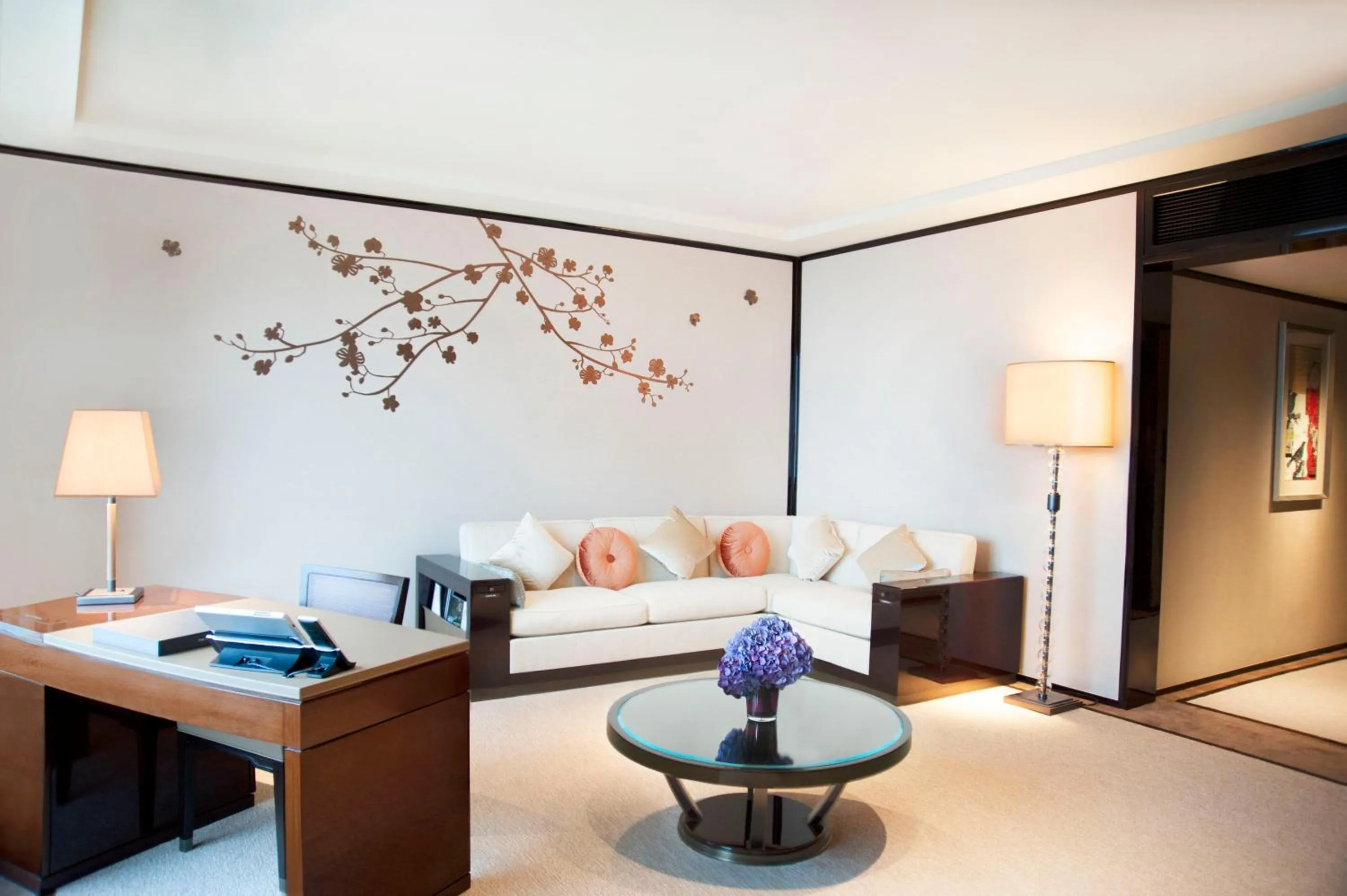 Living room in The Peninsula Hong Kong