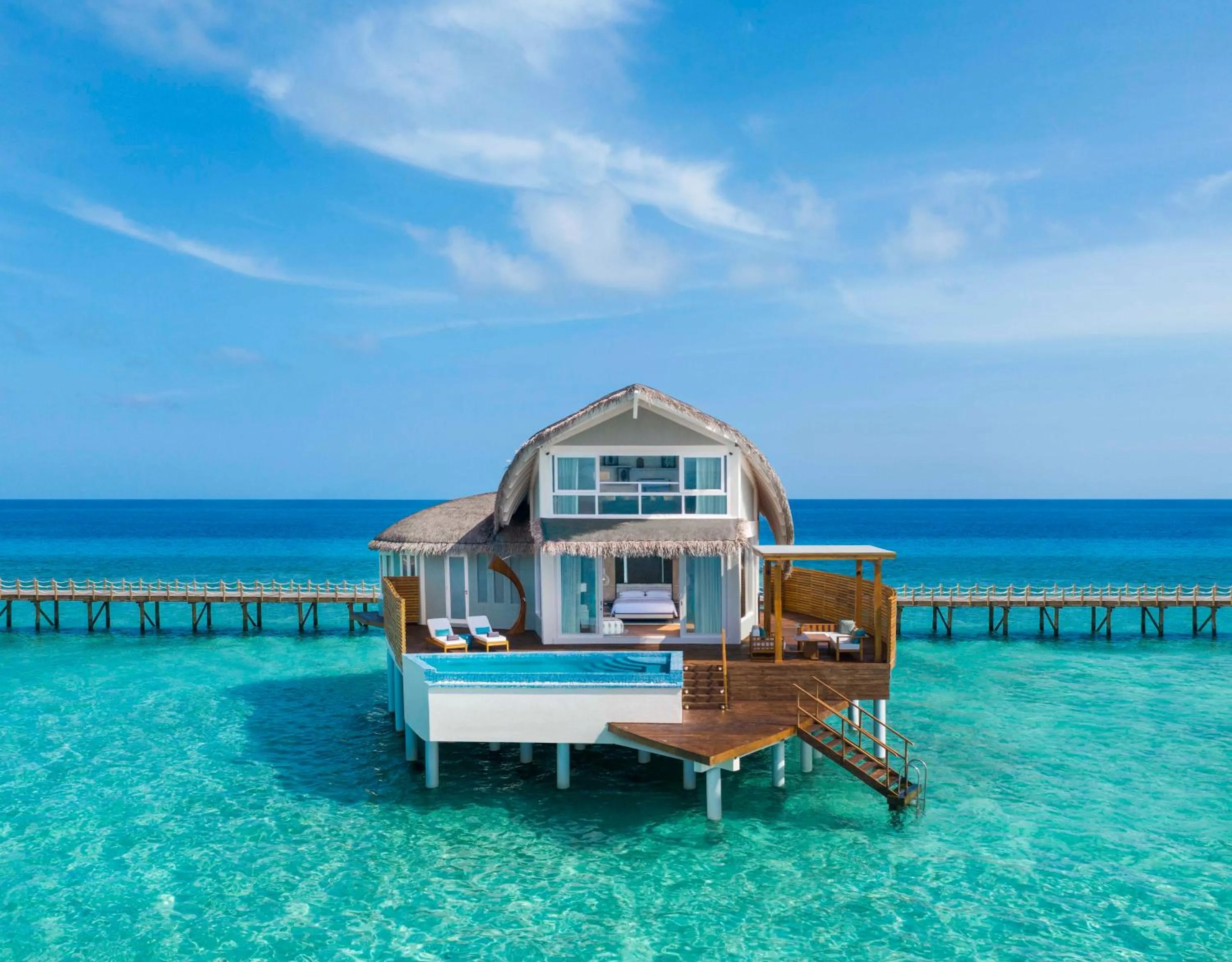 Sea view in JW Marriott Maldives Resort & Spa