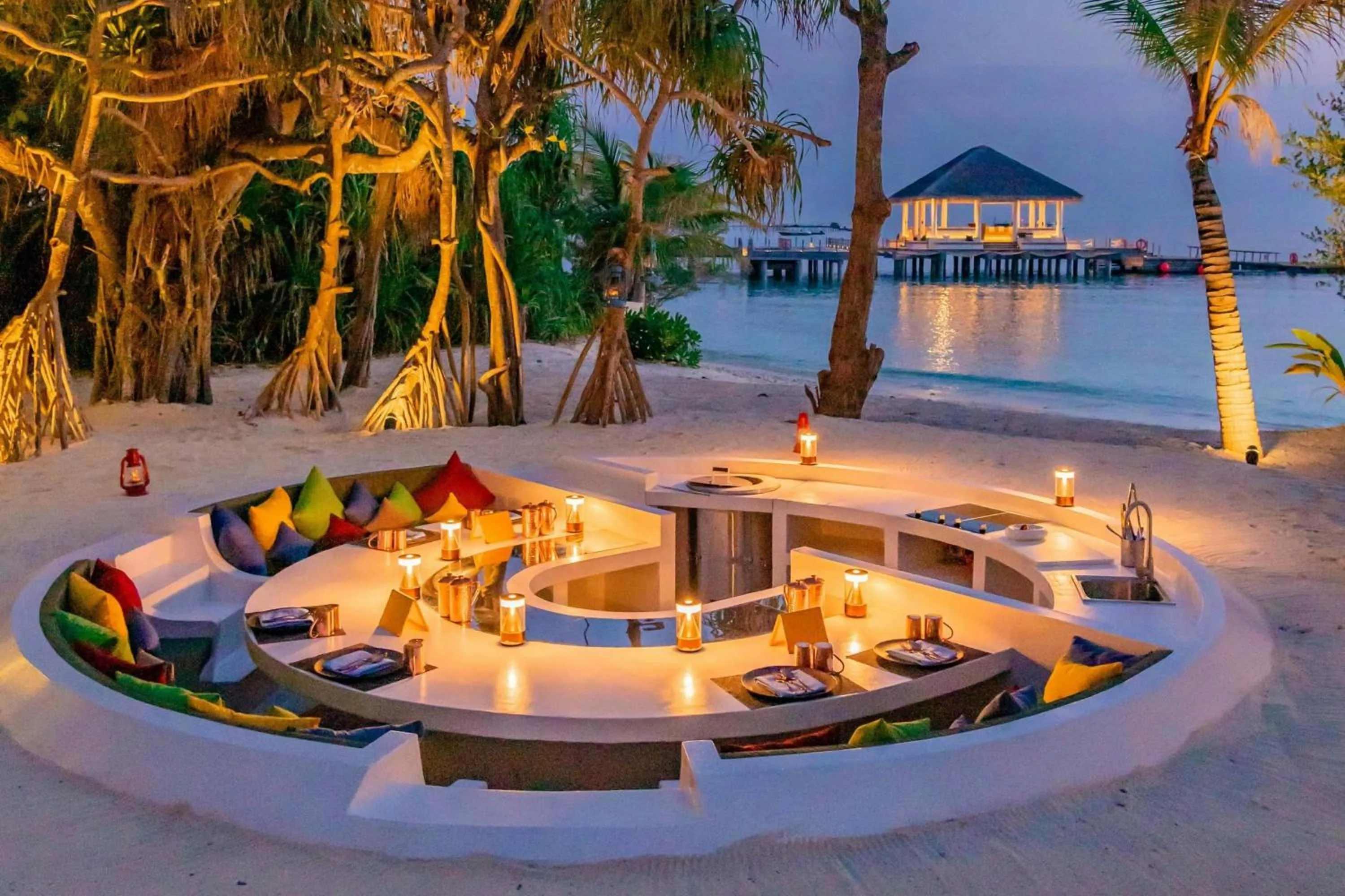 Restaurant/places to eat in JW Marriott Maldives Resort & Spa
