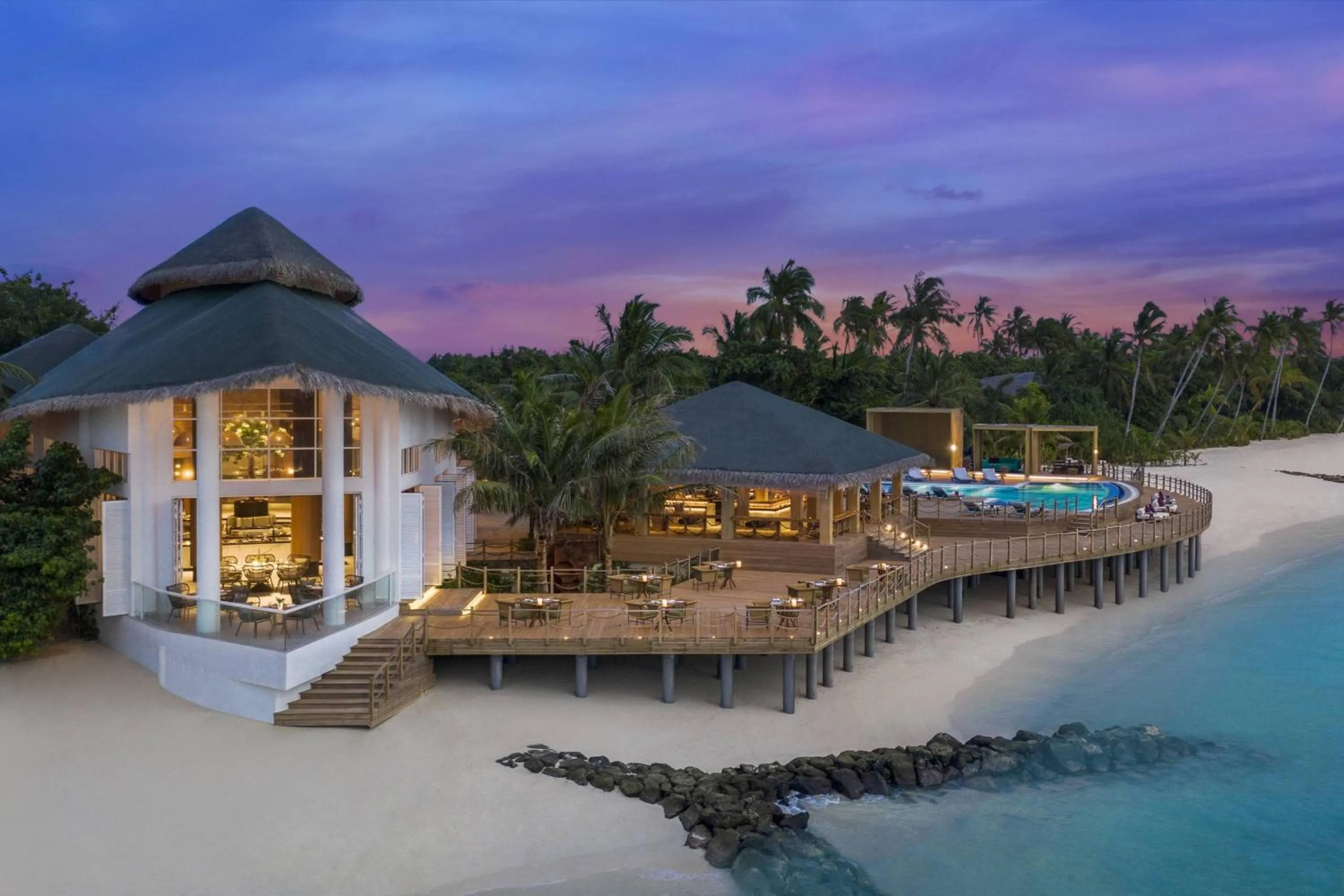 Restaurant/places to eat in JW Marriott Maldives Resort & Spa