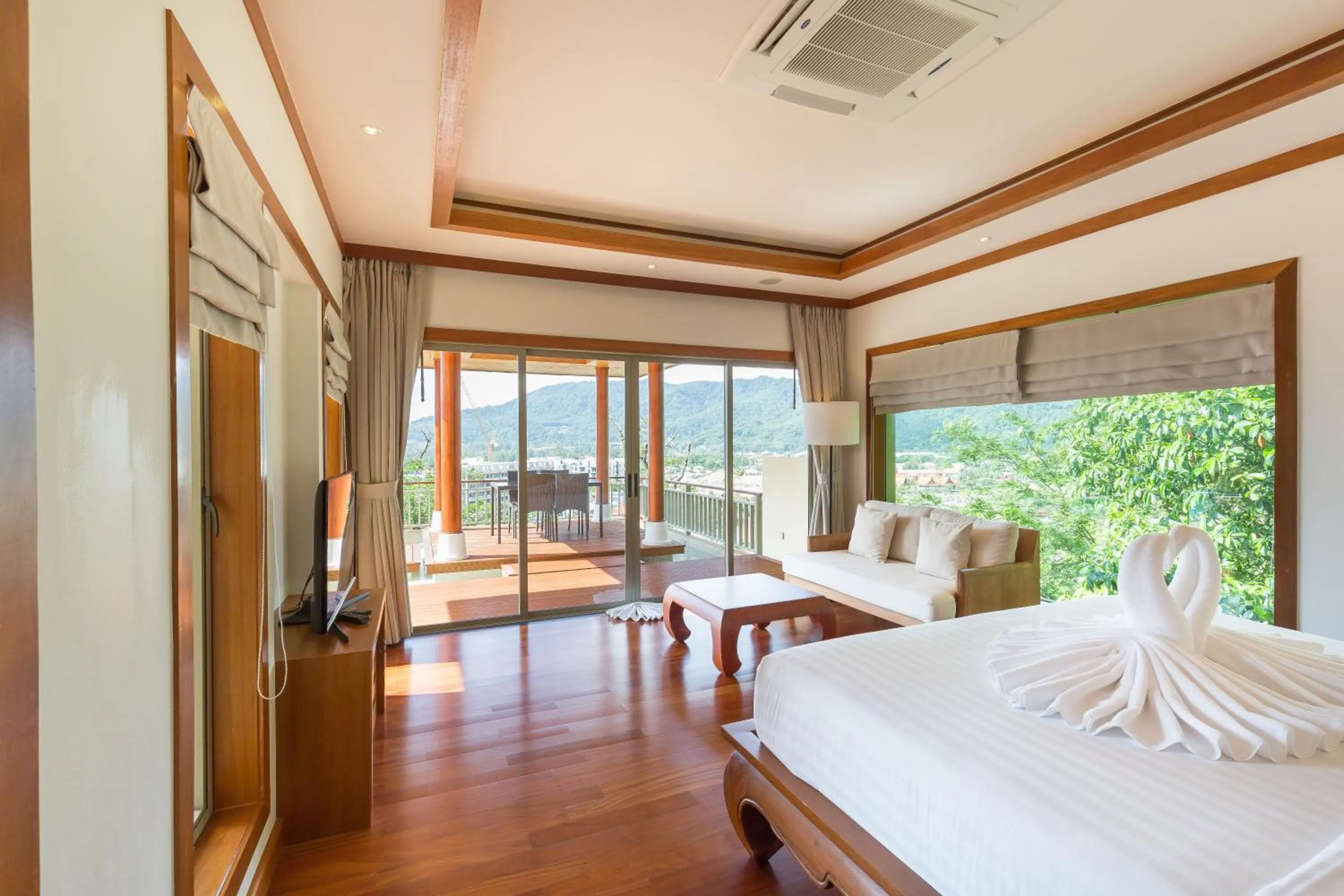 Bedroom, Bed in Villa Tantawan Resort - Private Pool Villas