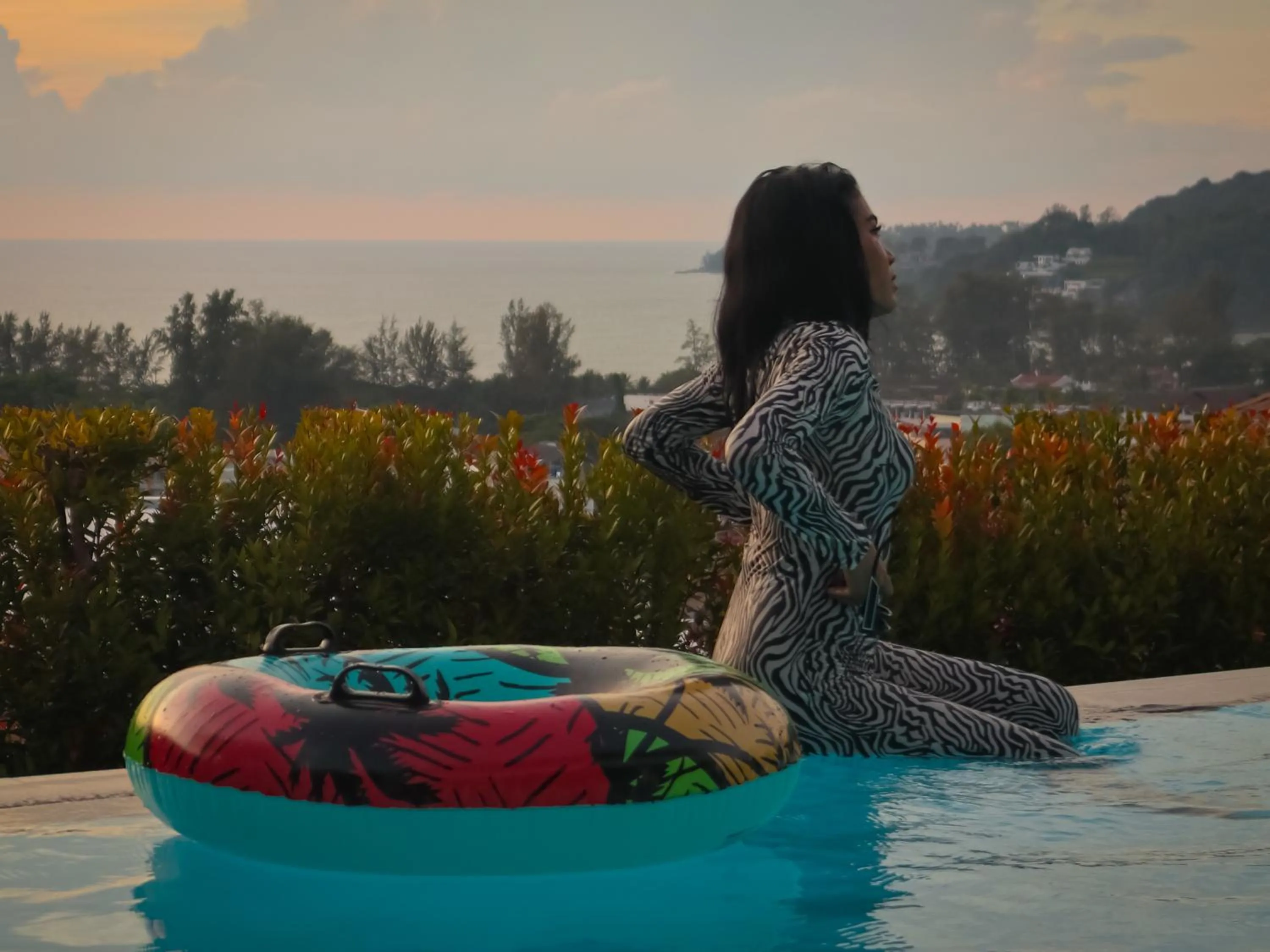 Sea view in Villa Tantawan Resort - Private Pool Villas