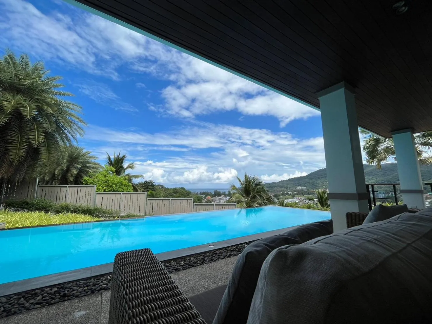 Pool view in Villa Tantawan Resort - Private Pool Villas