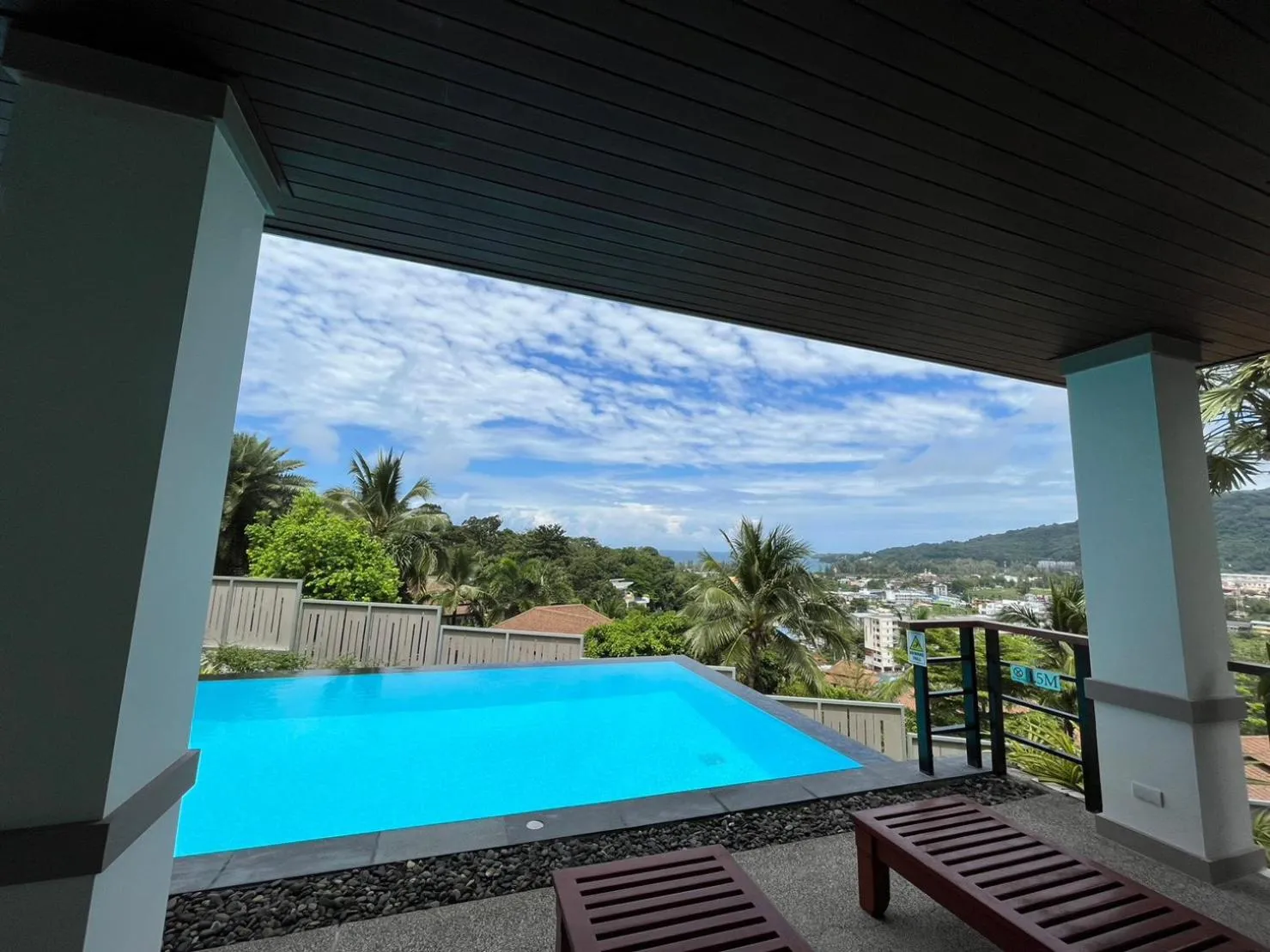 Pool view in Villa Tantawan Resort - Private Pool Villas