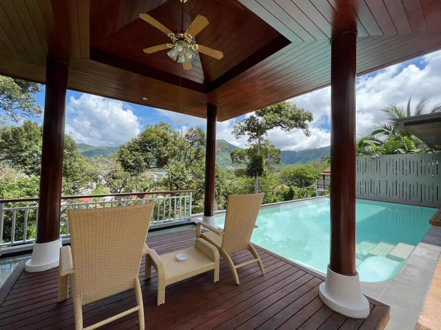 Patio in Villa Tantawan Resort - Private Pool Villas