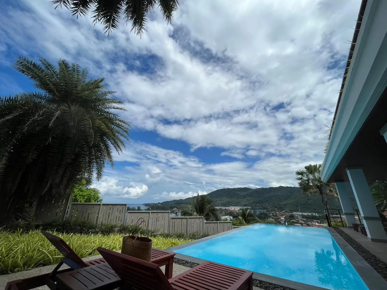 Pool view in Villa Tantawan Resort - Private Pool Villas
