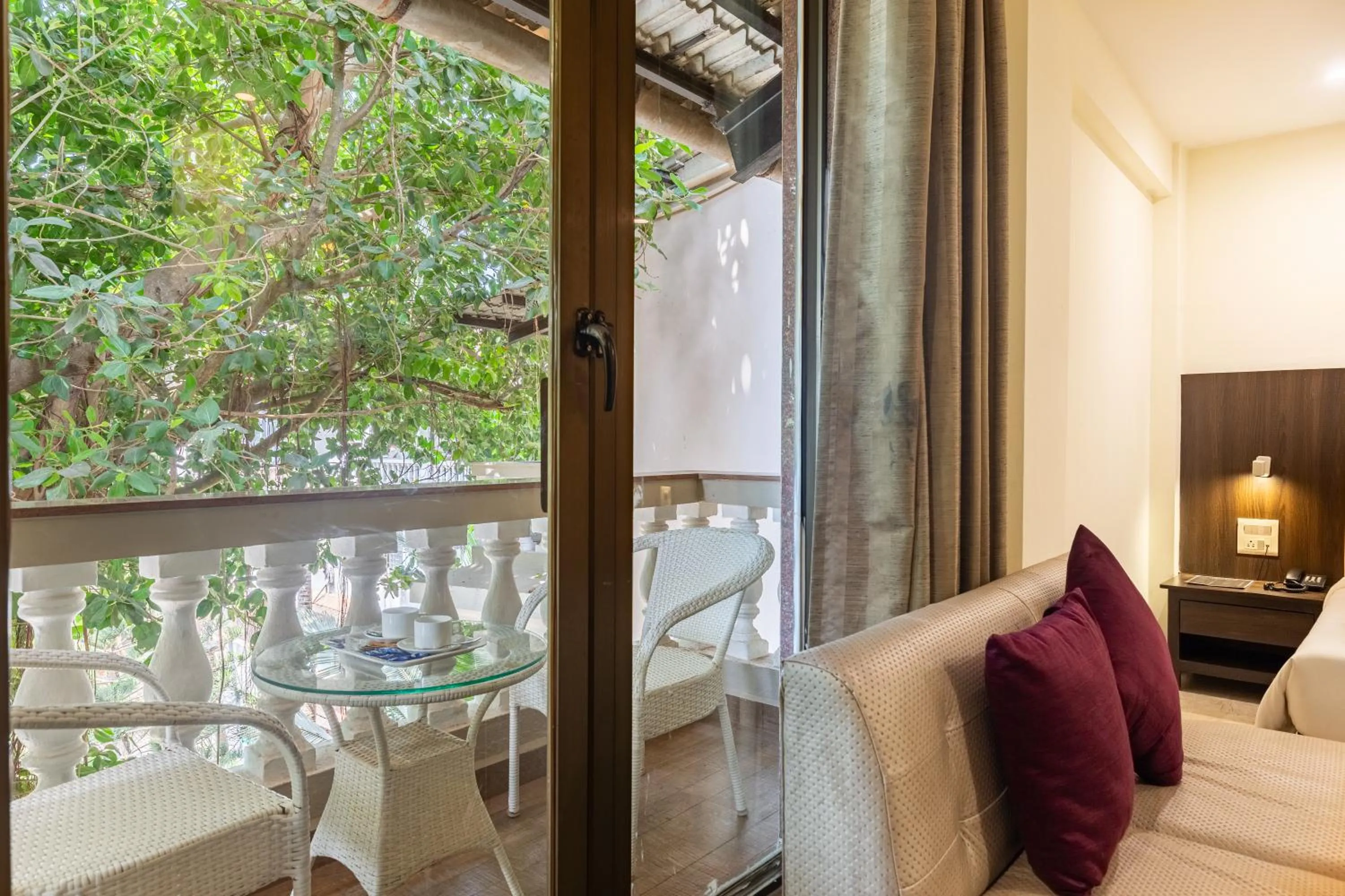 Balcony/Terrace in CALUX Joia Do Mar Resort - Calangute