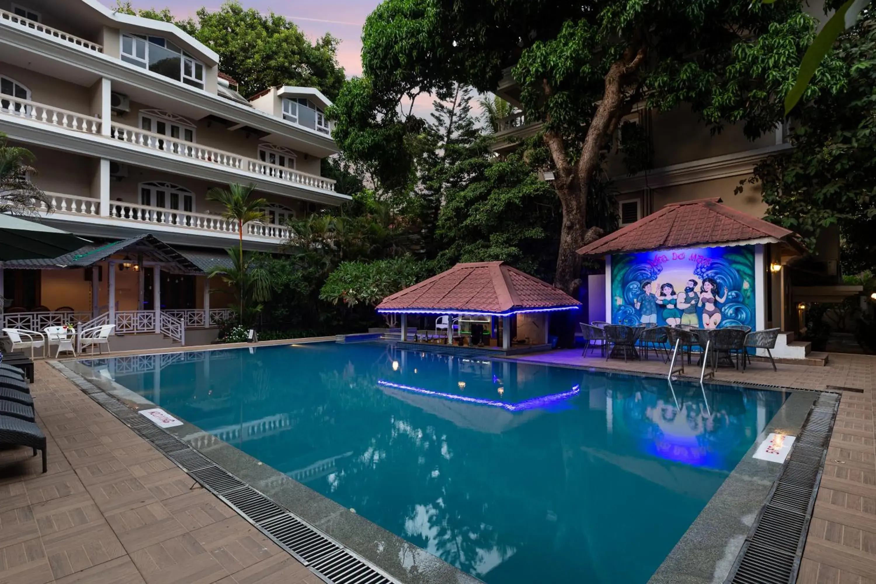 Pool view in CALUX Joia Do Mar Resort - Calangute Pool view in CALUX Joia Do Mar Resort - Calangute
