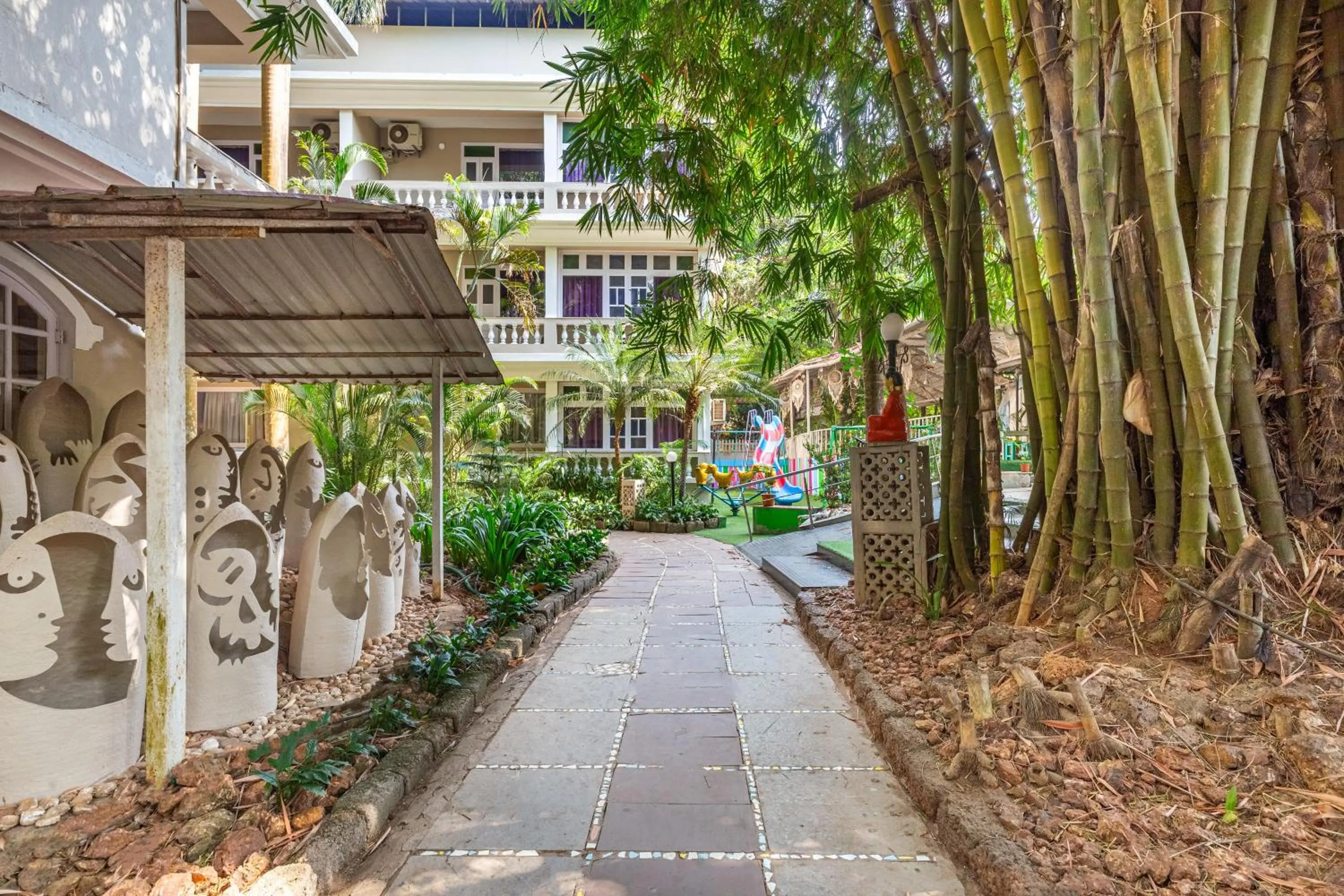 Garden in CALUX Joia Do Mar Resort - Calangute
