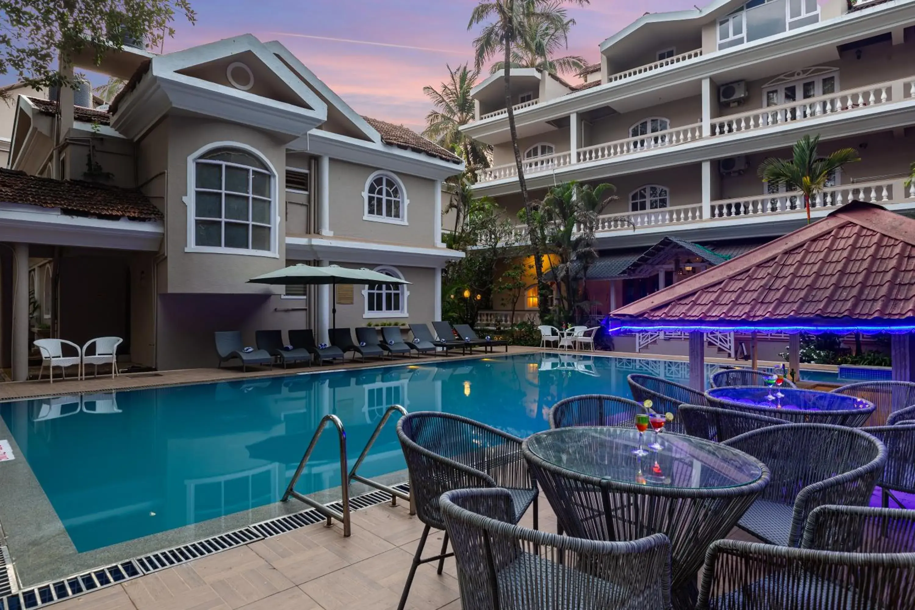 Swimming pool in CALUX Joia Do Mar Resort - Calangute Swimming pool in CALUX Joia Do Mar Resort - Calangute