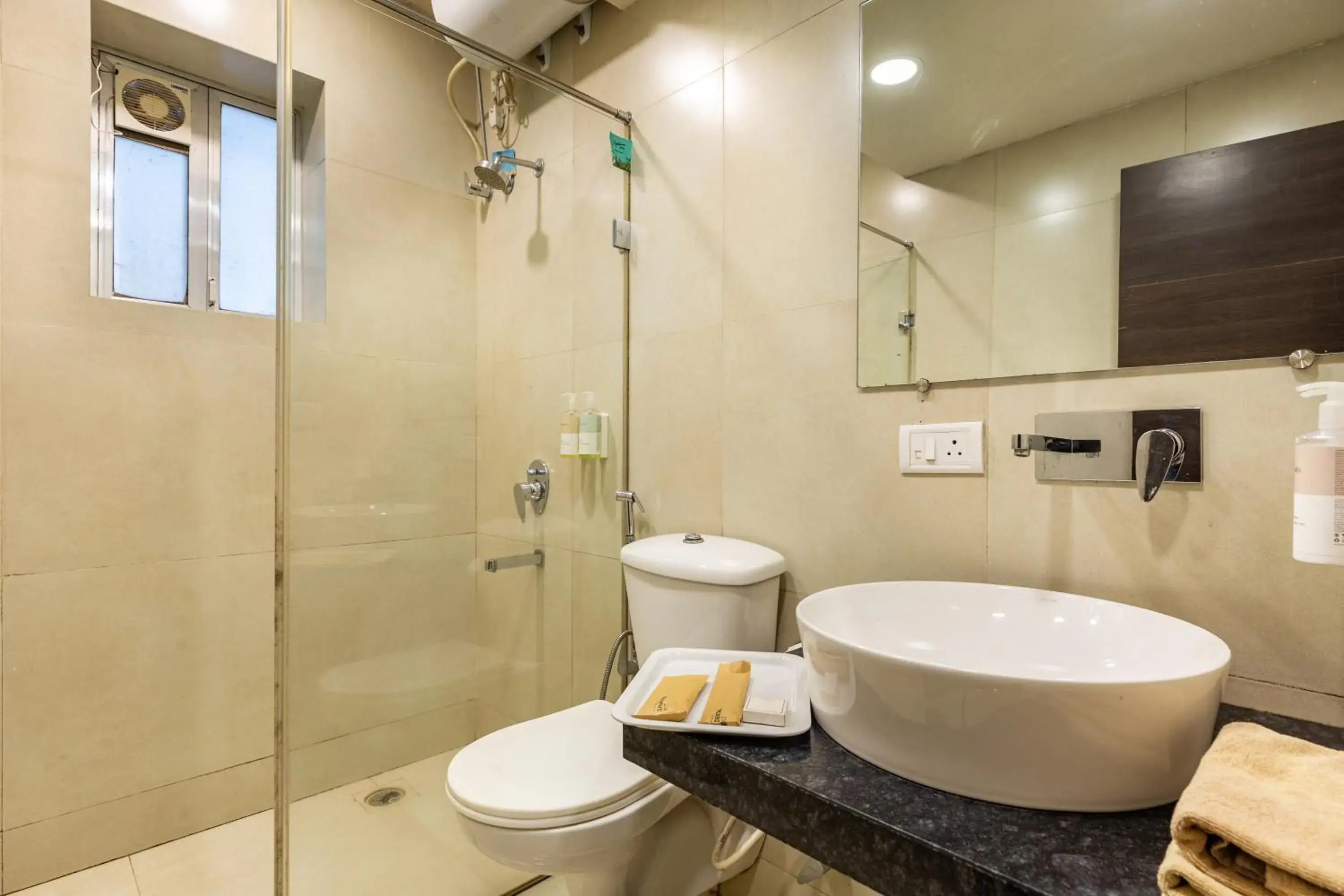 Bathroom in CALUX Joia Do Mar Resort - Calangute Bathroom in CALUX Joia Do Mar Resort - Calangute