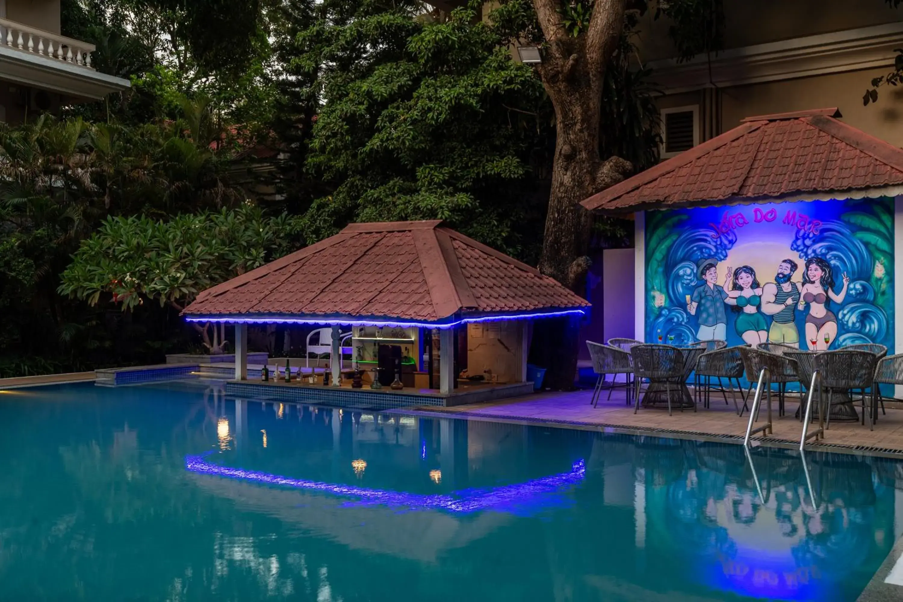 Swimming pool in CALUX Joia Do Mar Resort - Calangute Swimming pool in CALUX Joia Do Mar Resort - Calangute