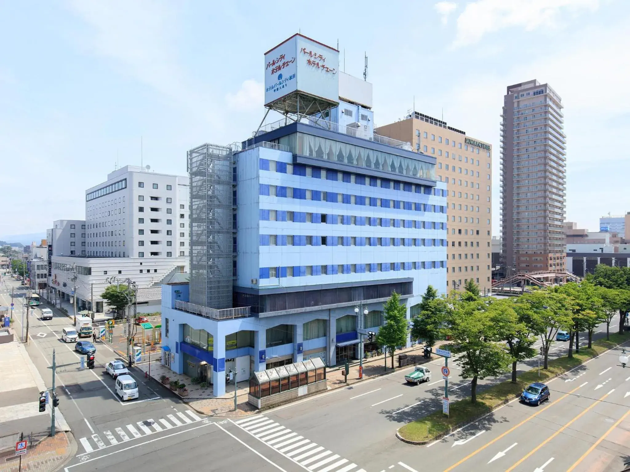 Property building in Hotel Pearl City Akita Kanto-Odori Property building in Hotel Pearl City Akita Kanto-Odori