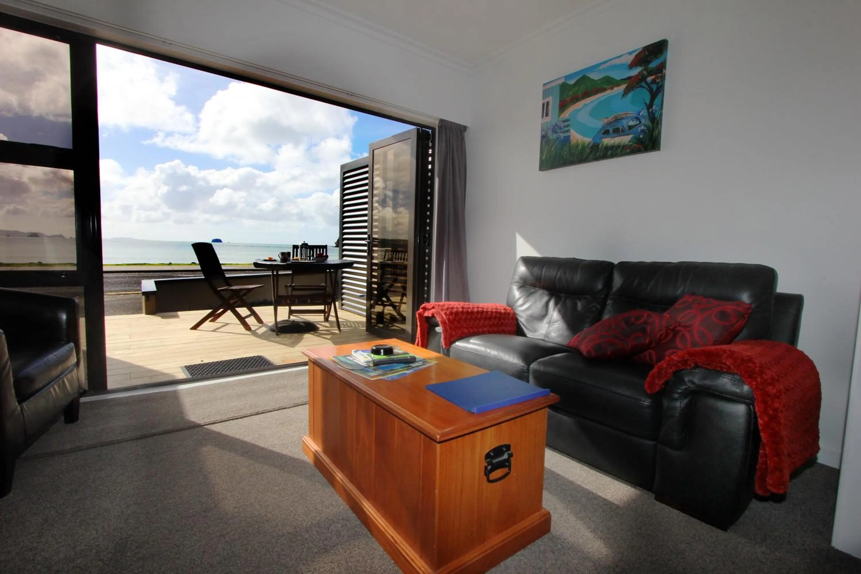 Patio in Blue Marlin Apartments