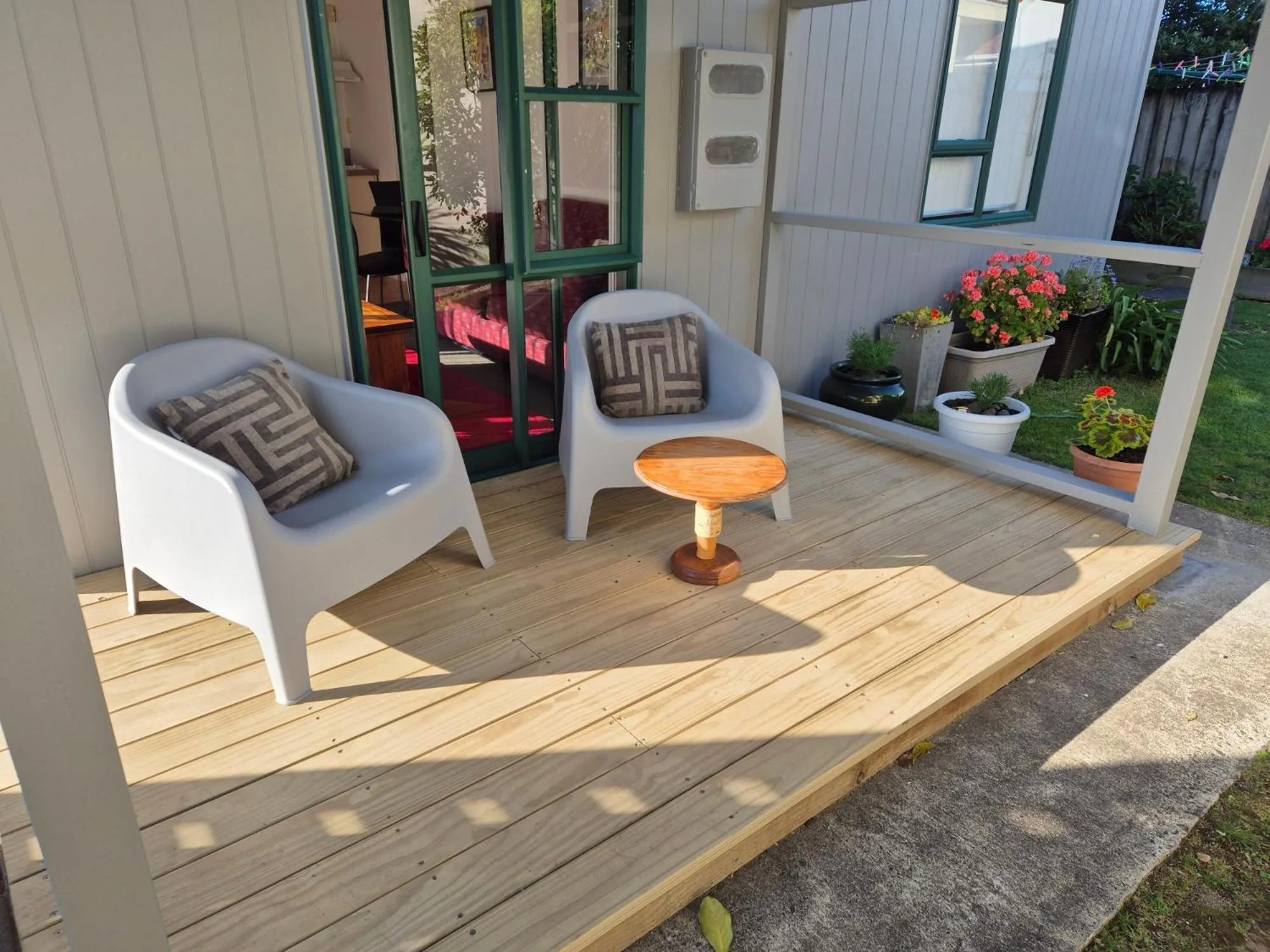 Patio in Blue Marlin Apartments