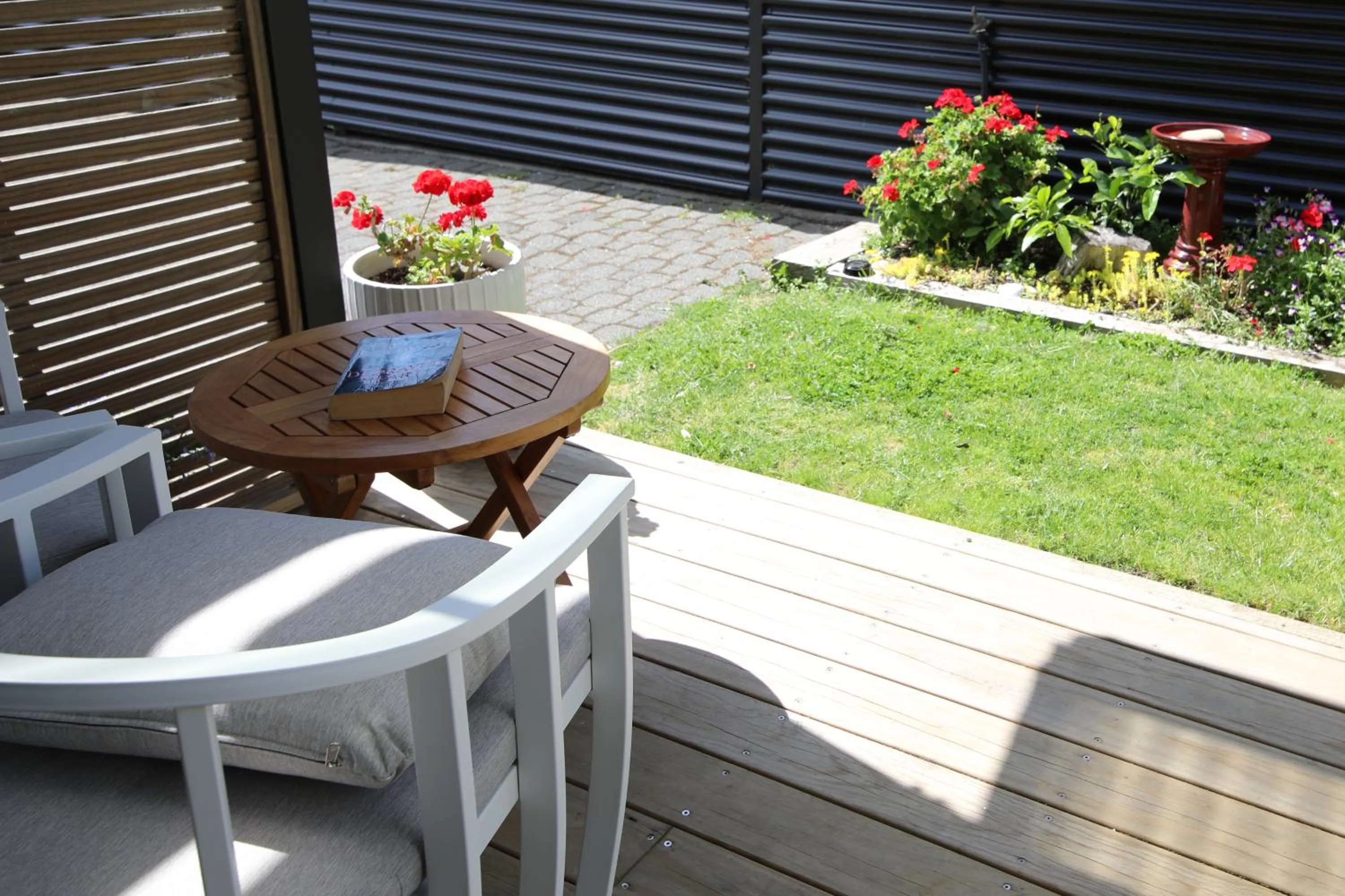 Patio in Blue Marlin Apartments
