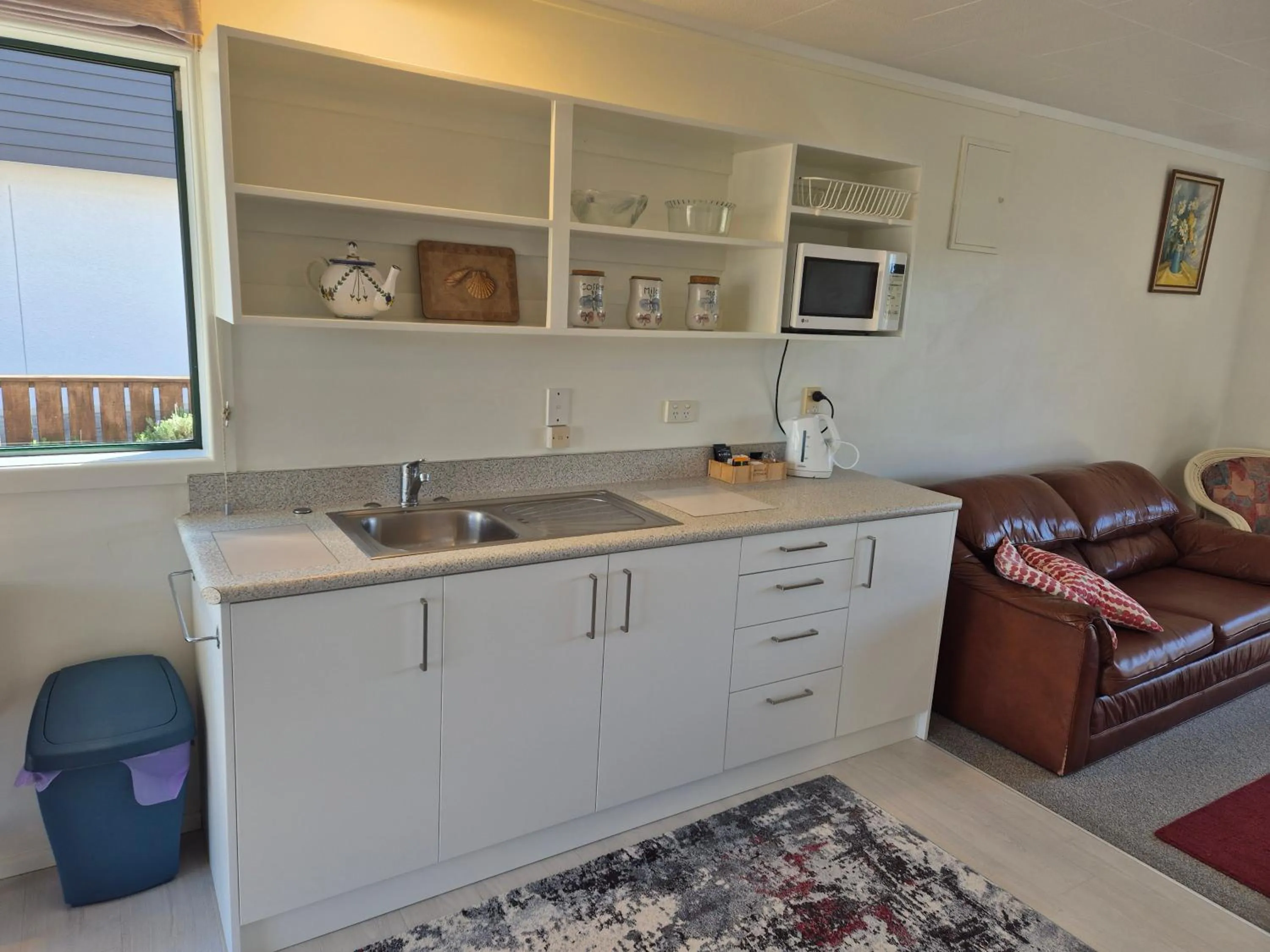 kitchen in Blue Marlin Apartments