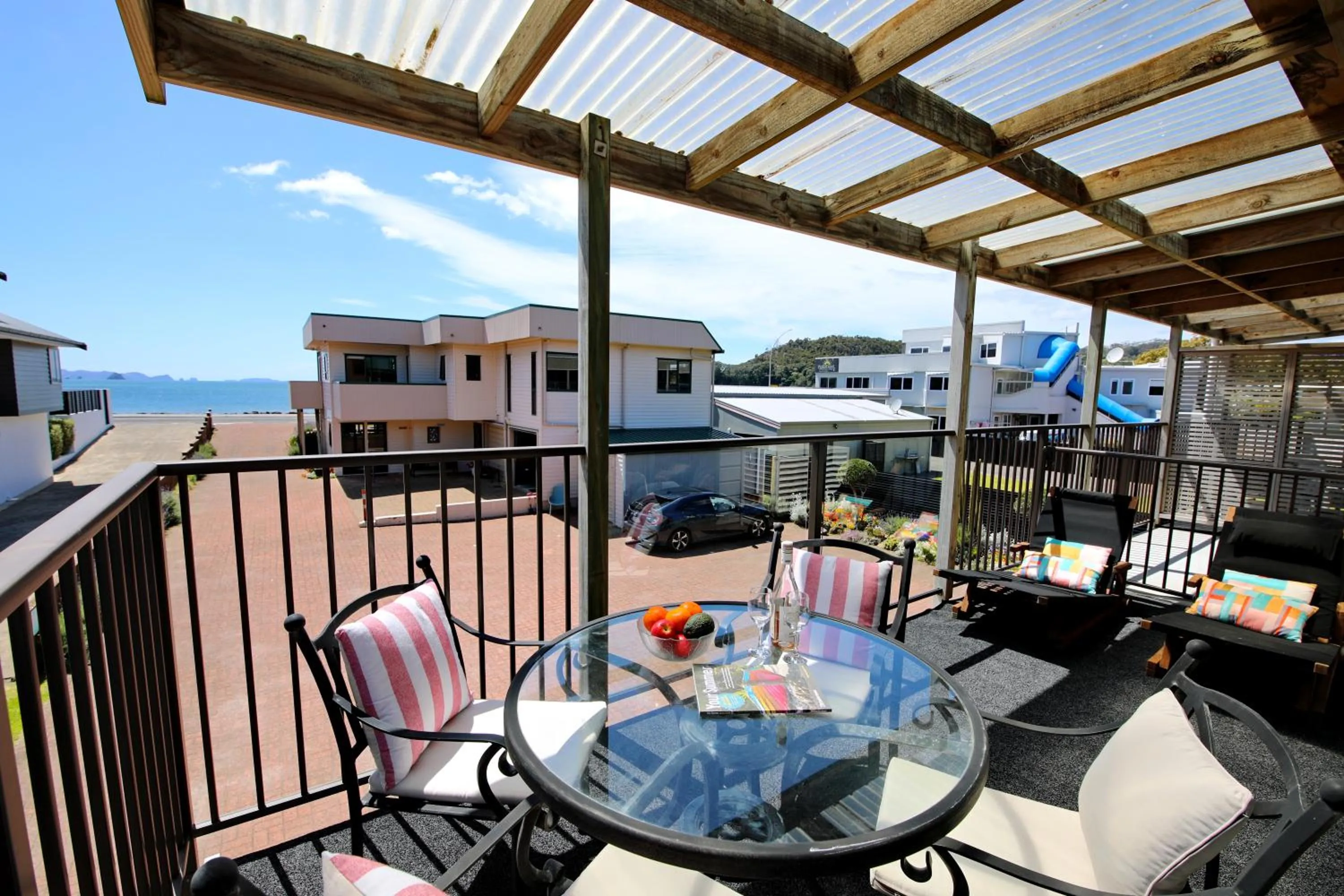 Patio in Blue Marlin Apartments