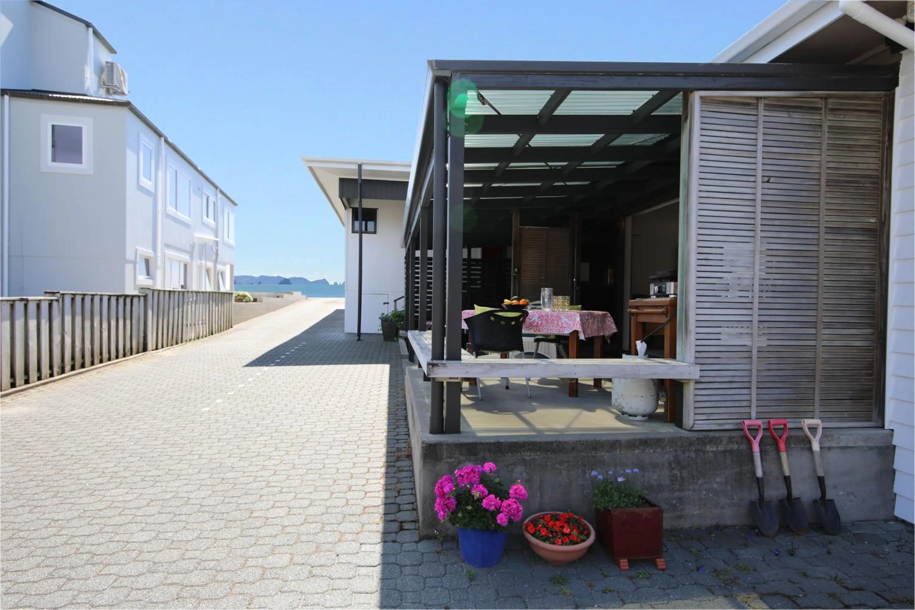 Patio in Blue Marlin Apartments