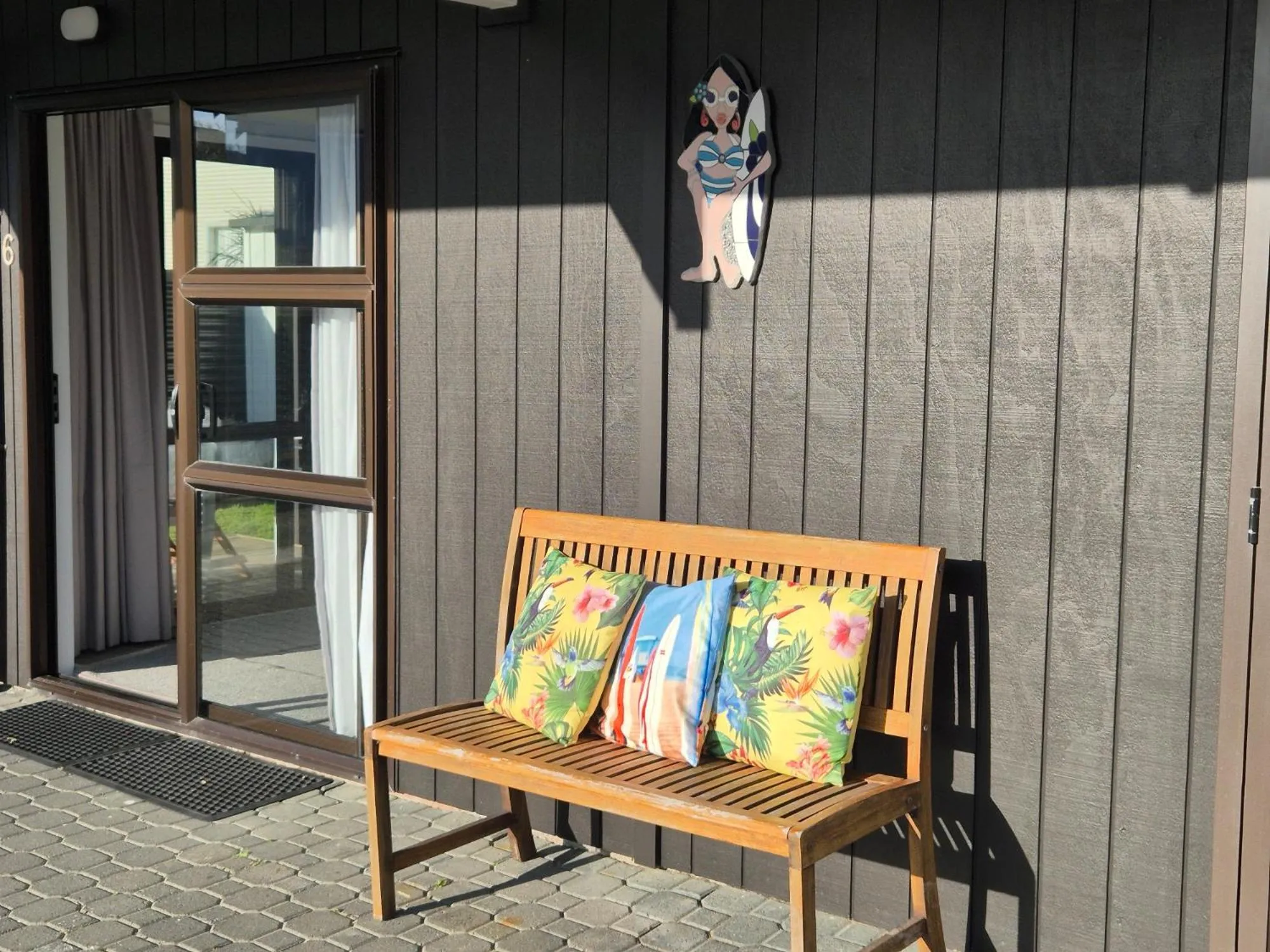 Facade/entrance in Blue Marlin Apartments