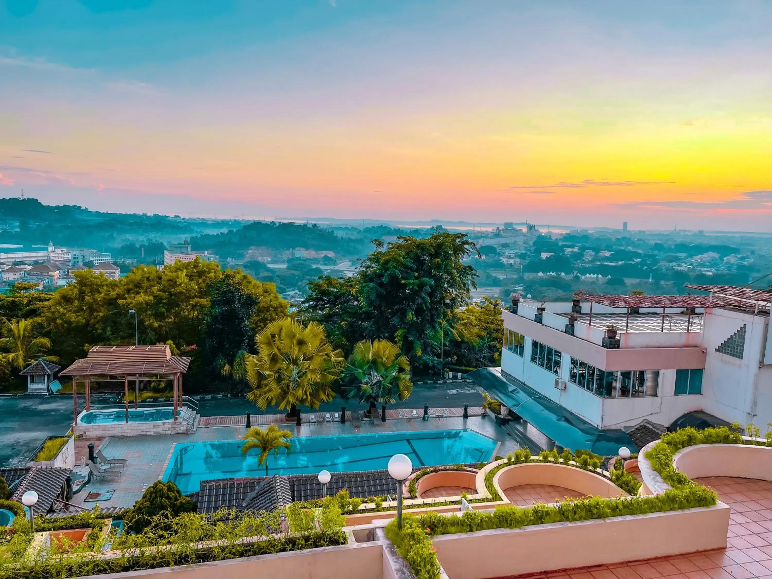 City view in Crown Vista Hotel