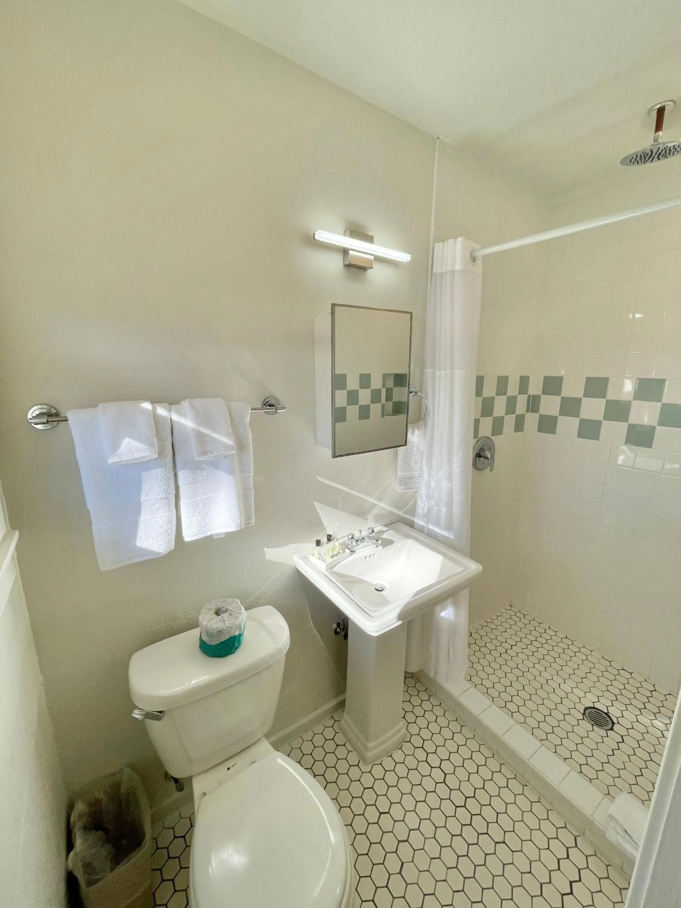 Shower in Frederick Motel