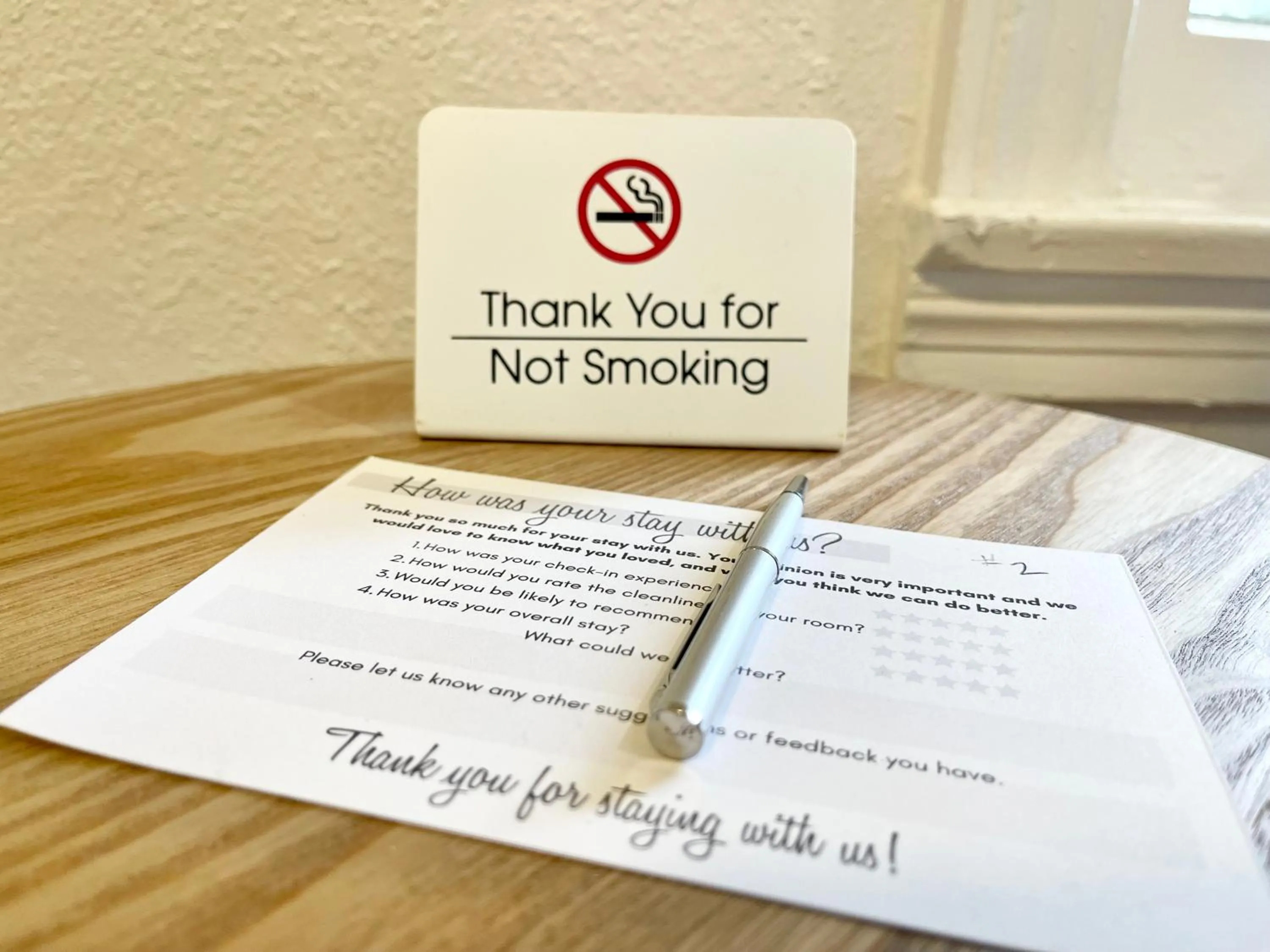 Seating area in Frederick Motel