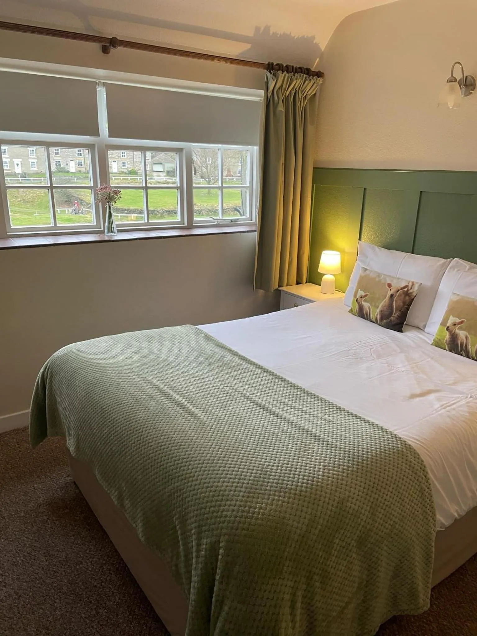 Bedroom, Bed in The Barn Guest House and Tearoom