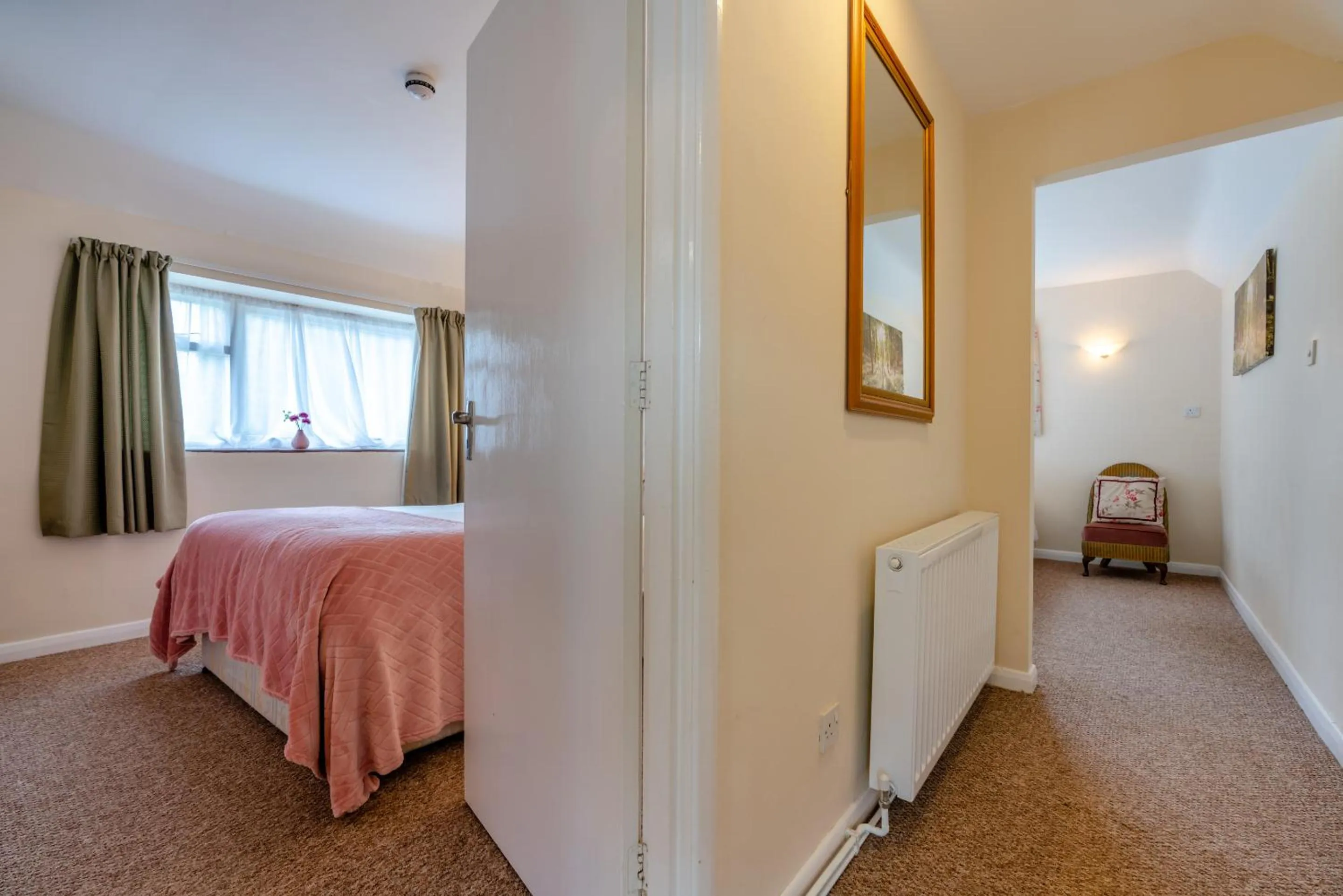 Bedroom, Bed in The Barn Guest House and Tearoom