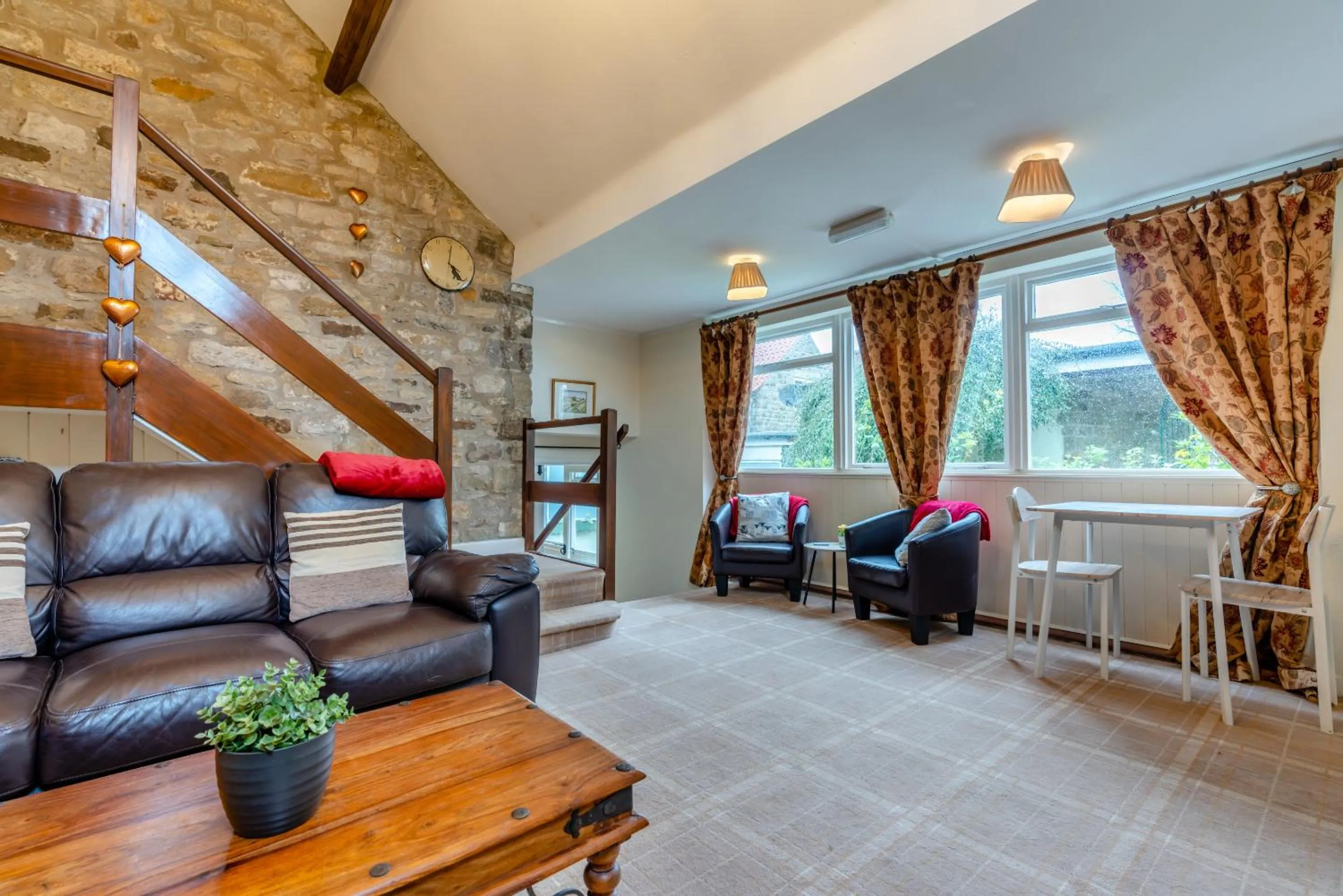 Living room in The Barn Guest House and Tearoom