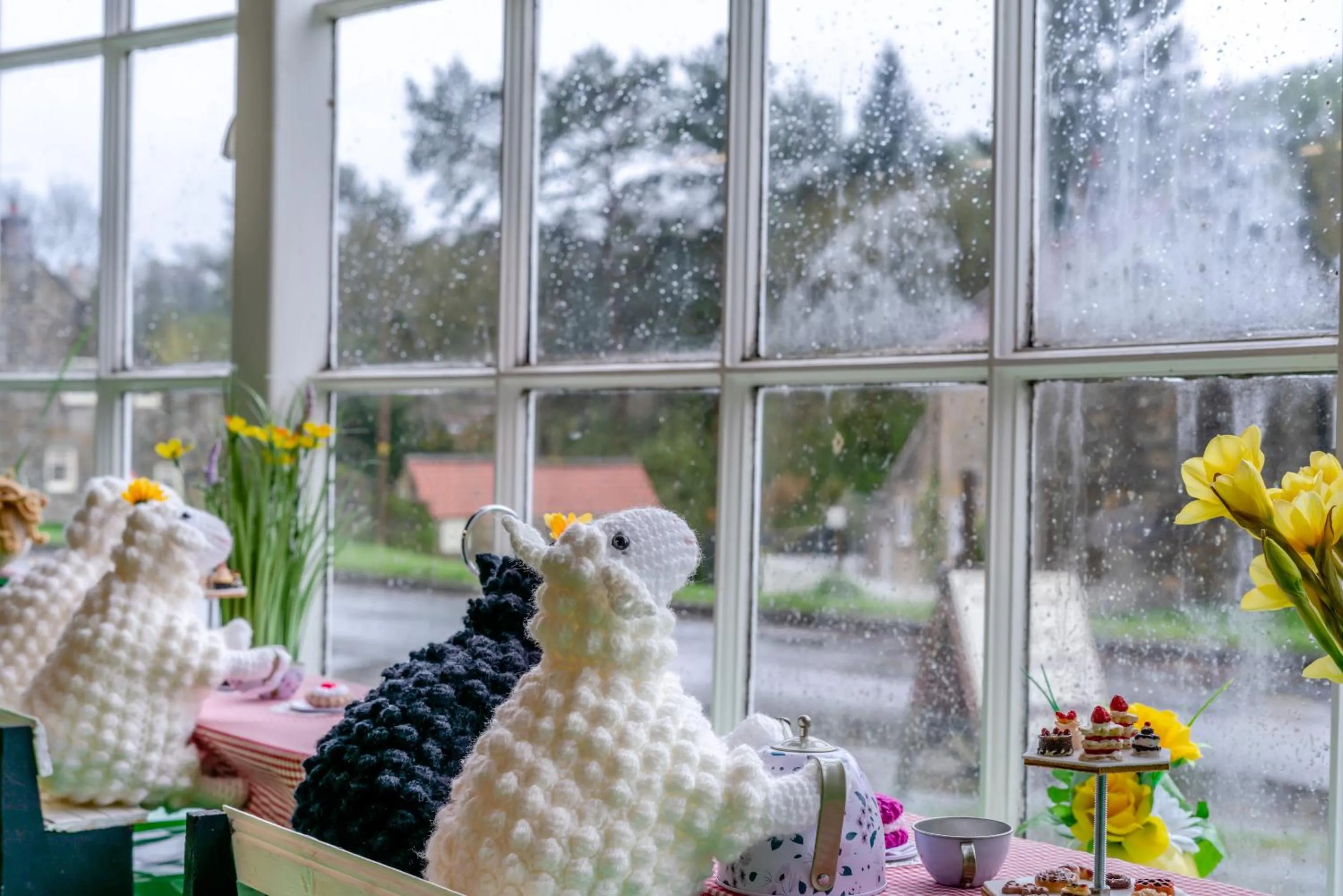 Dining area in The Barn Guest House and Tearoom