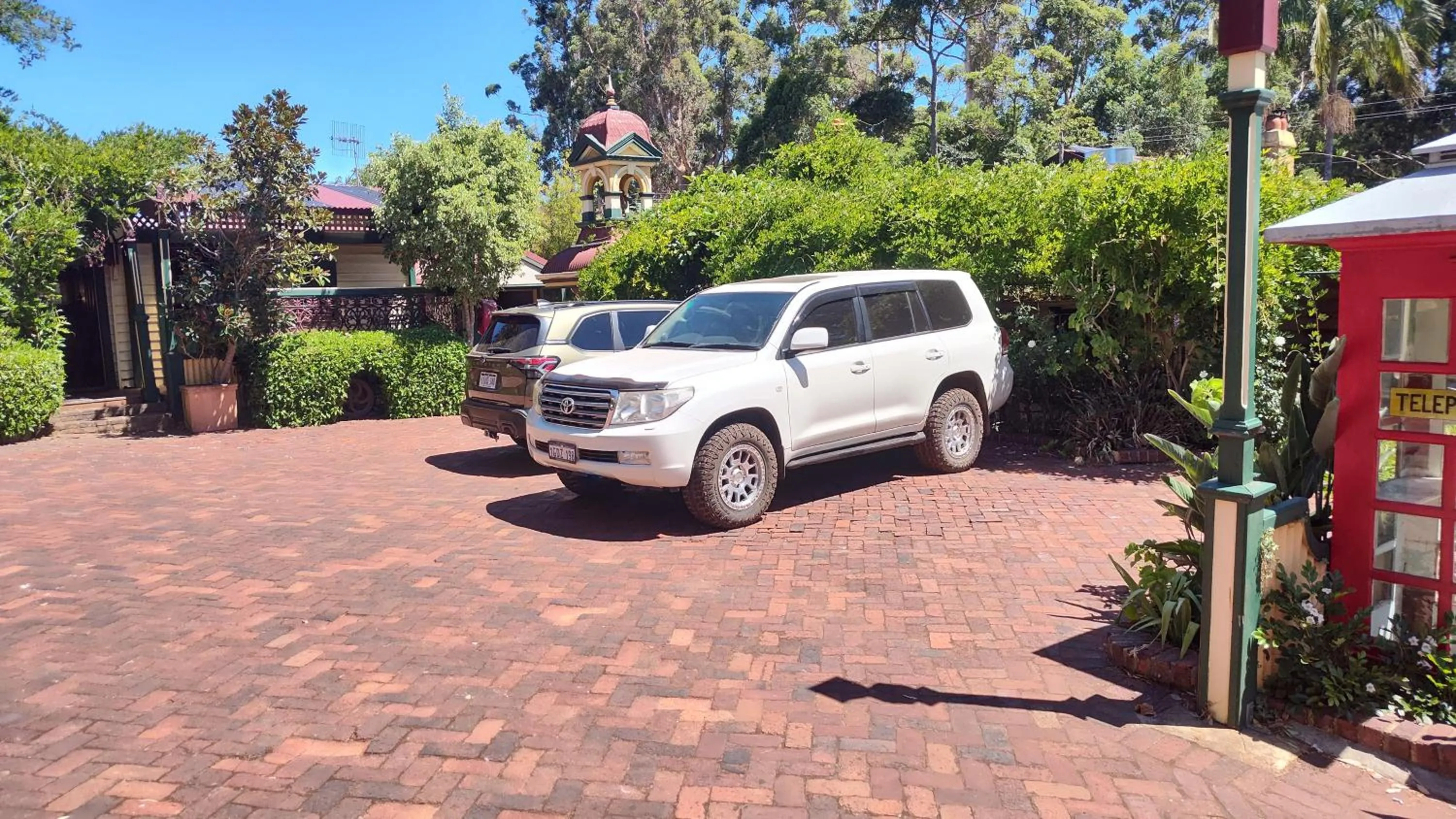 Parking in Bridgefield Guest House