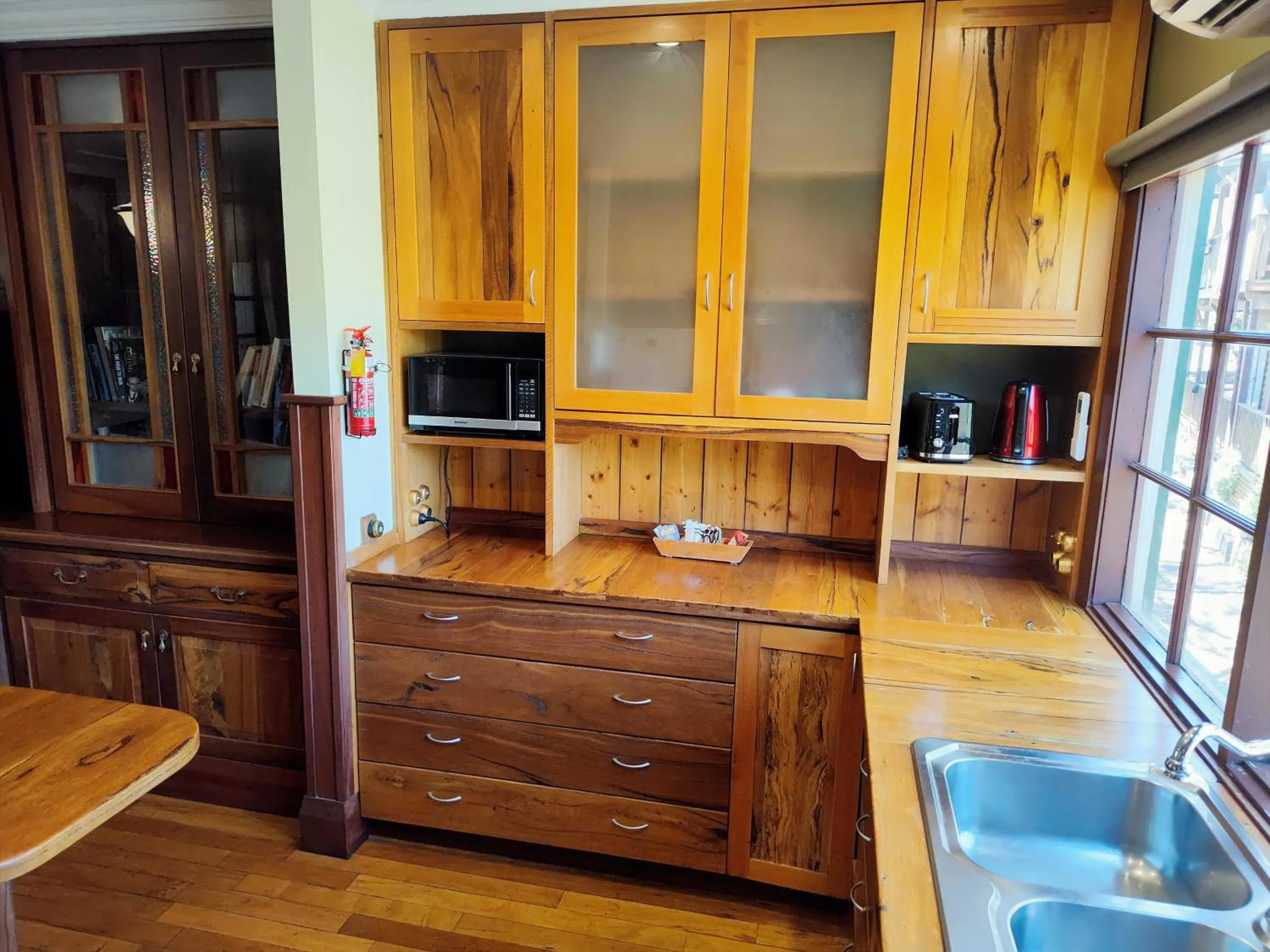 Kitchen or kitchenette in Bridgefield Guest House