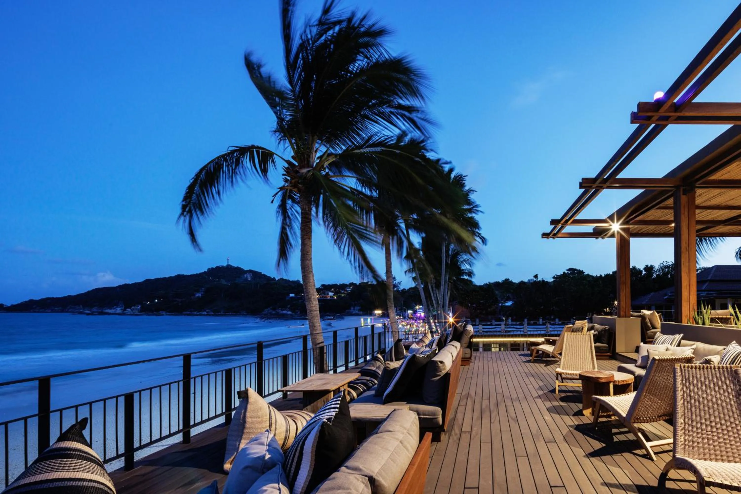 Seating area in Phangan Bayshore Resort Koh Phangan