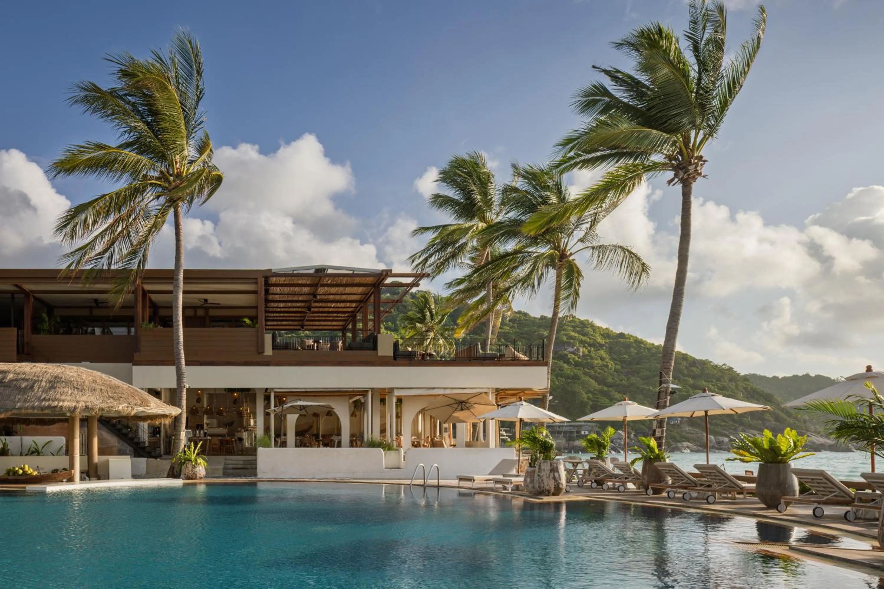 Swimming pool in Phangan Bayshore Resort Koh Phangan