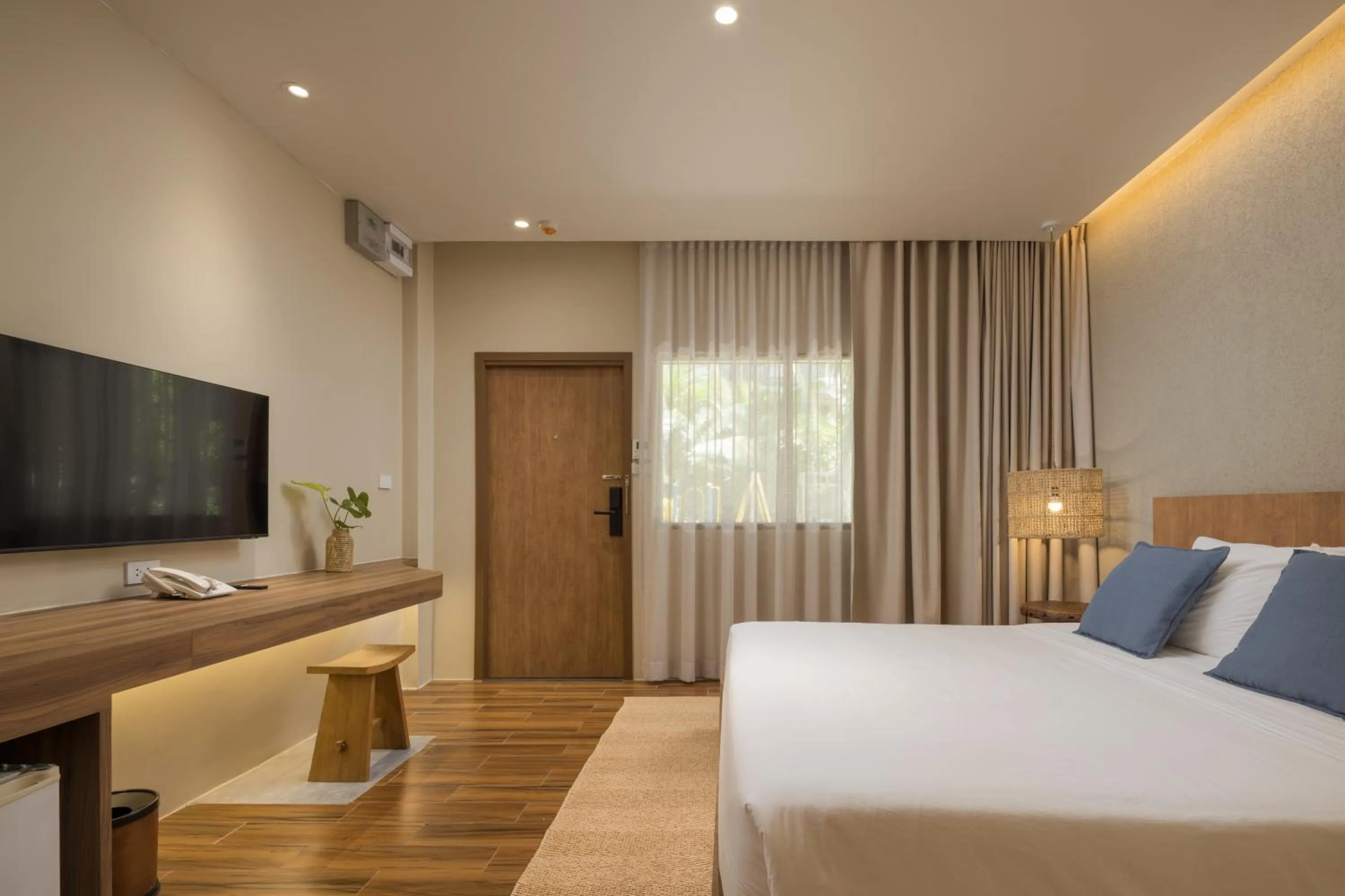 Bed in Phangan Bayshore Resort Koh Phangan