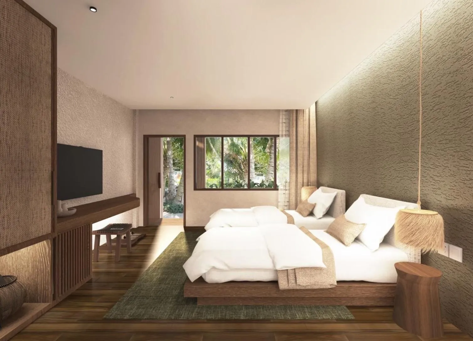 Twin Room in Phangan Bayshore Resort Koh Phangan